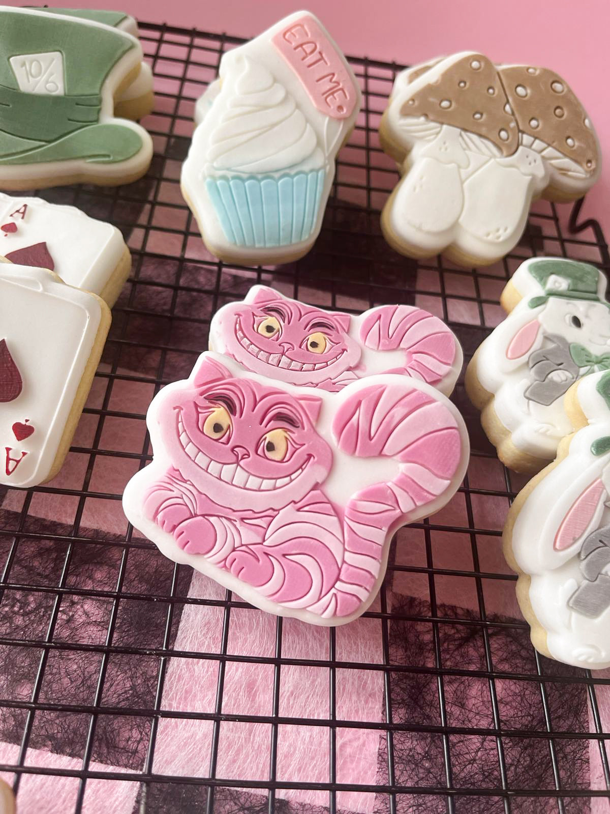 Grinsekatze Acryl Debosser + Ausstecher