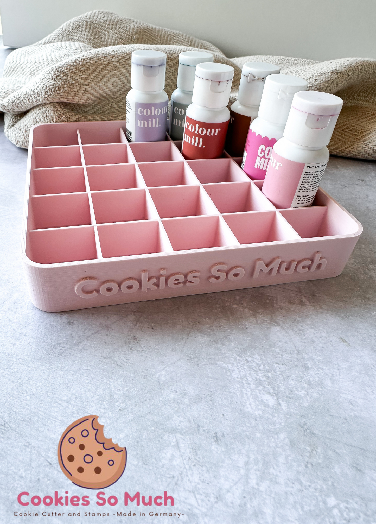 Color Food Tray 25x Organizer