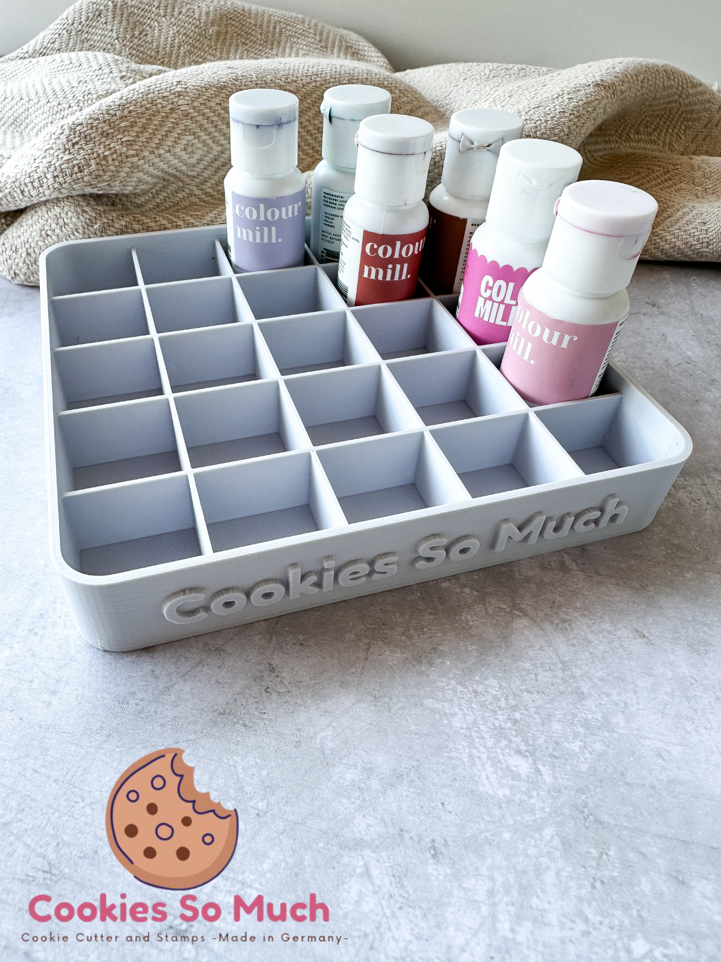 Color Food Tray 25x Organizer