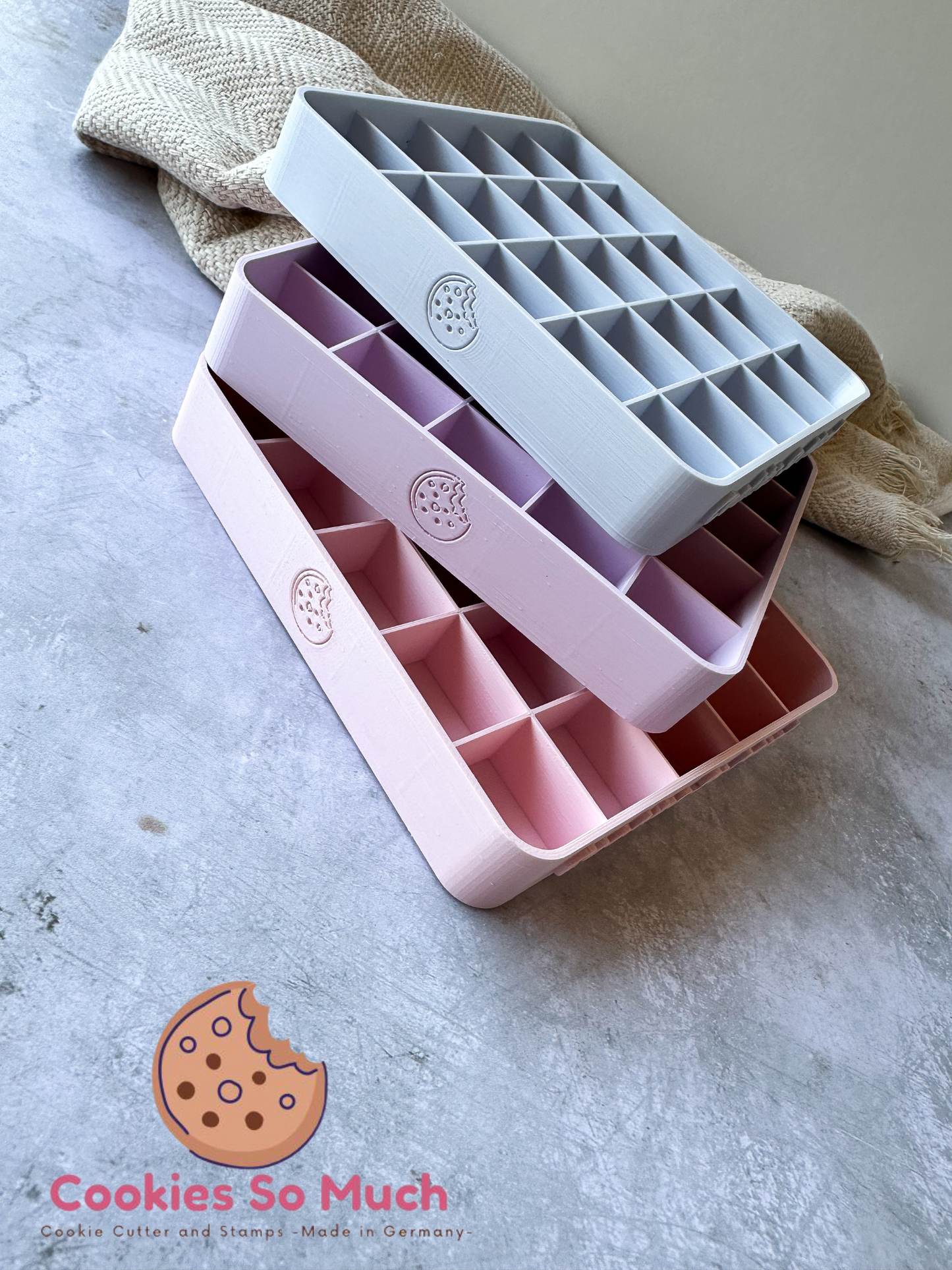 Color Food Tray 25x Organizer