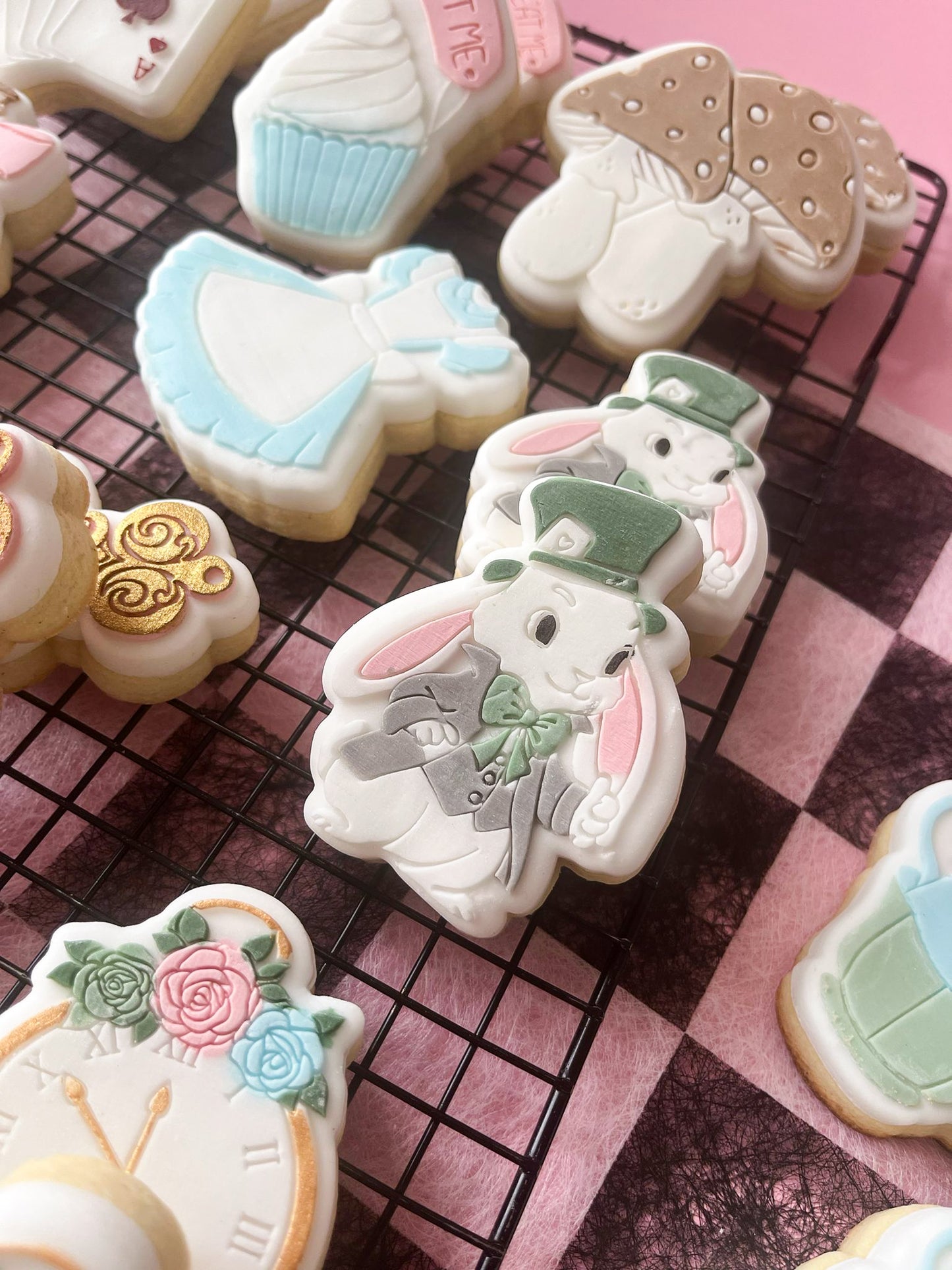 das weiße Kaninchen Acryl Debosser + Ausstecher