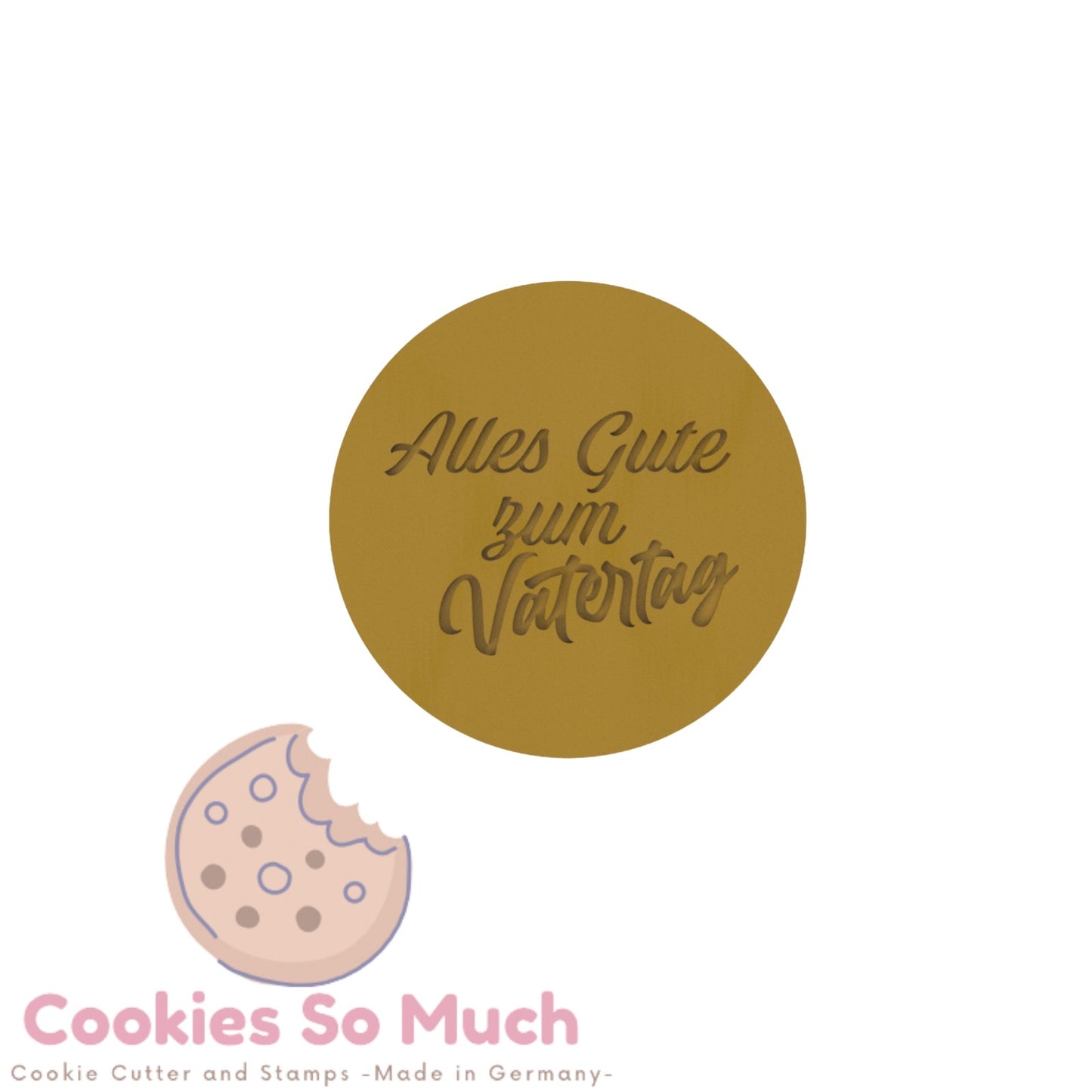 Alles Gute zum Vatertag acryl debosser