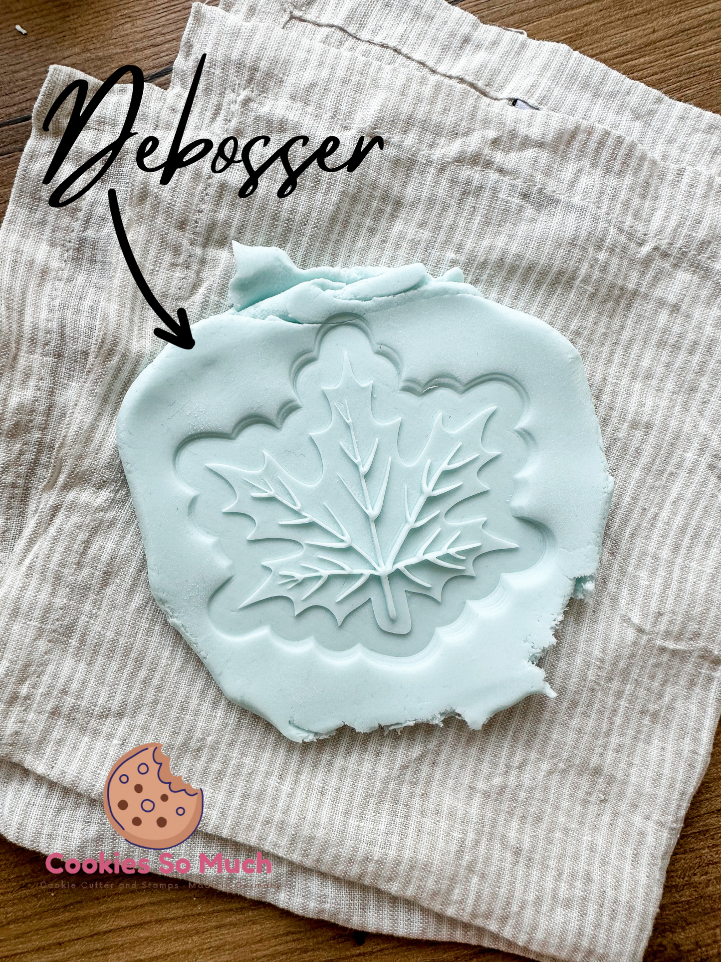 Ahorn blatt debosser und ausstecher