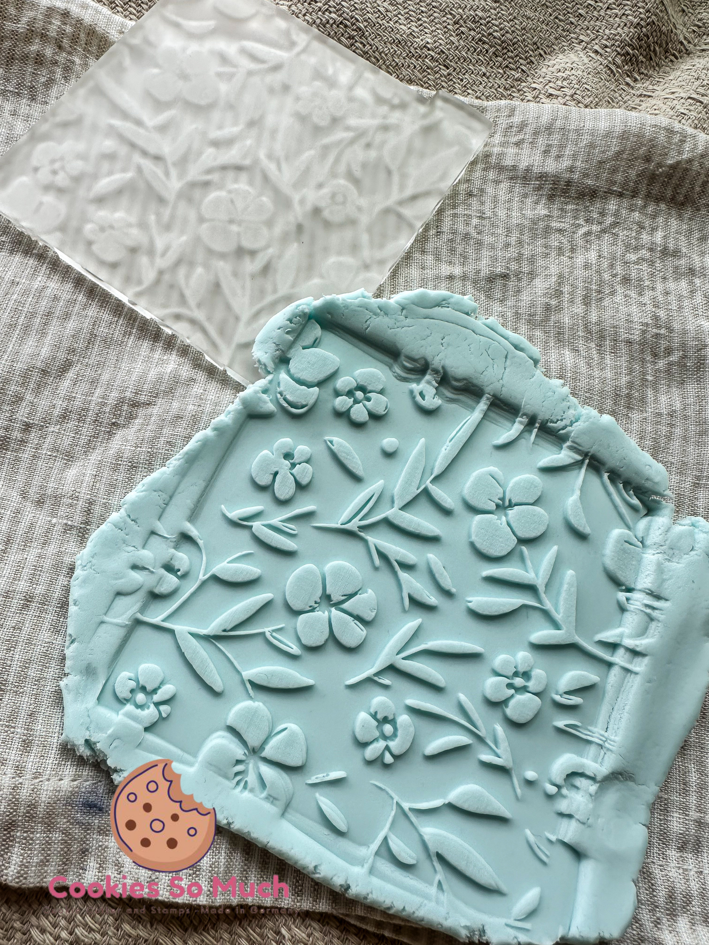 Blumen Model 2 Muster acyrl