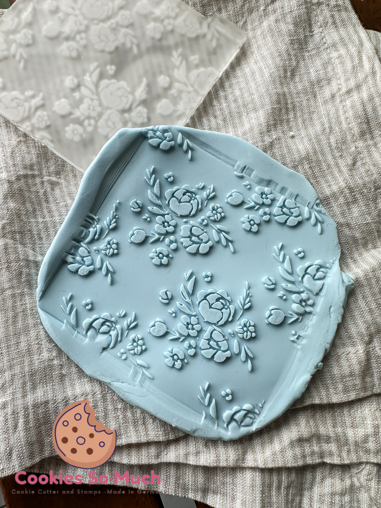 Blumen Model 3 Muster acyrl