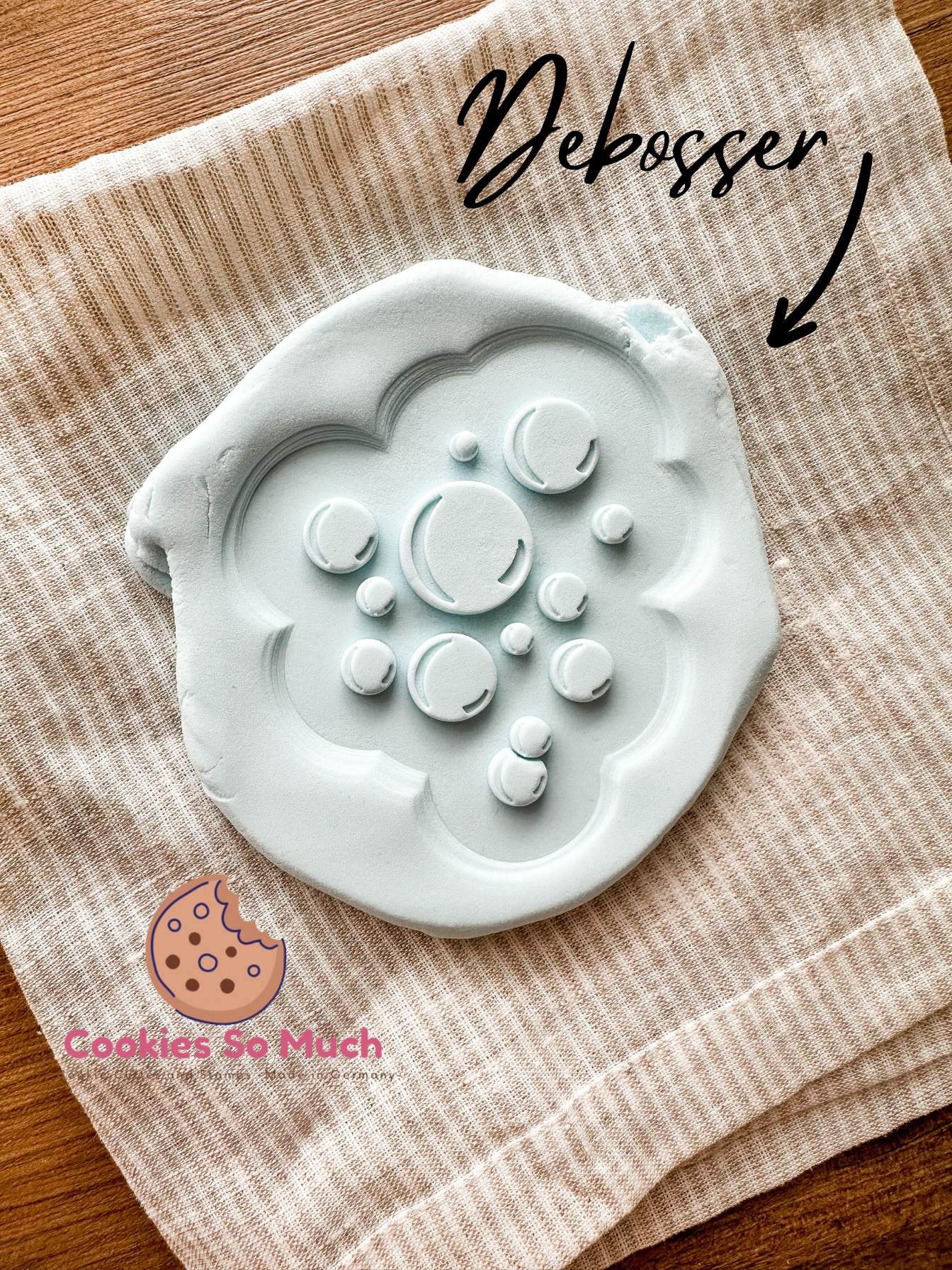 Seifenblasen debosser und cutter