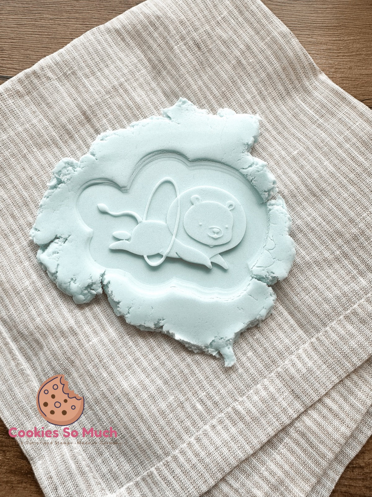 Zirkus Löwe debosser und ausstecher