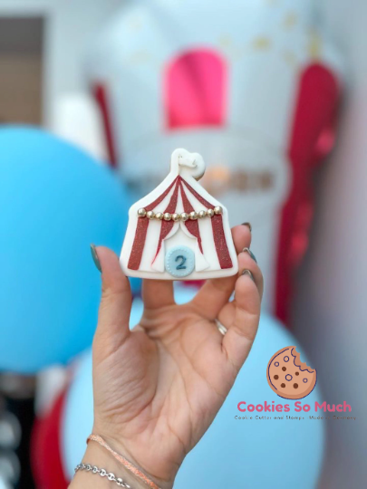 Zirkus Zelt debosser und ausstecher