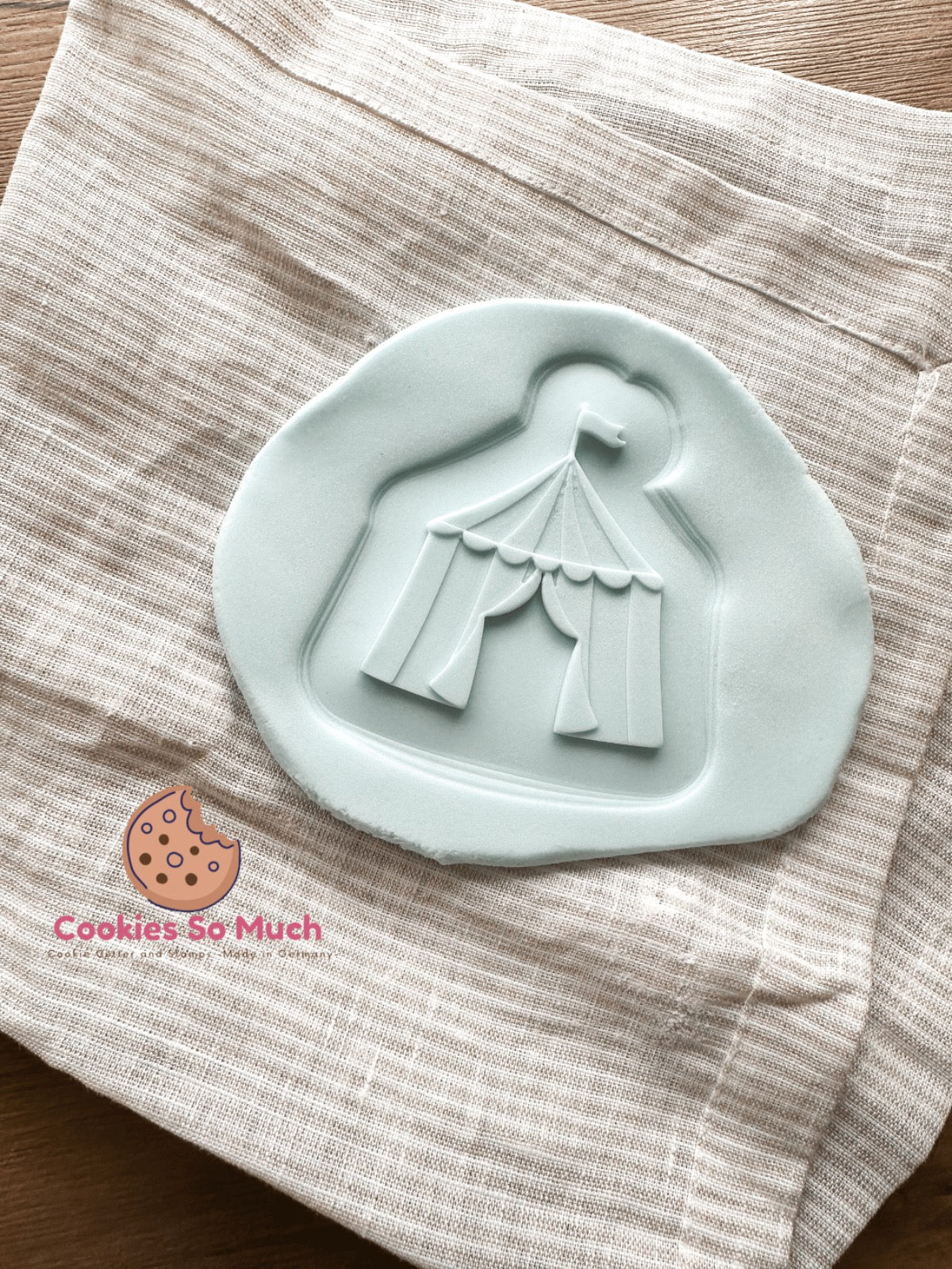 Zirkus Zelt debosser und ausstecher