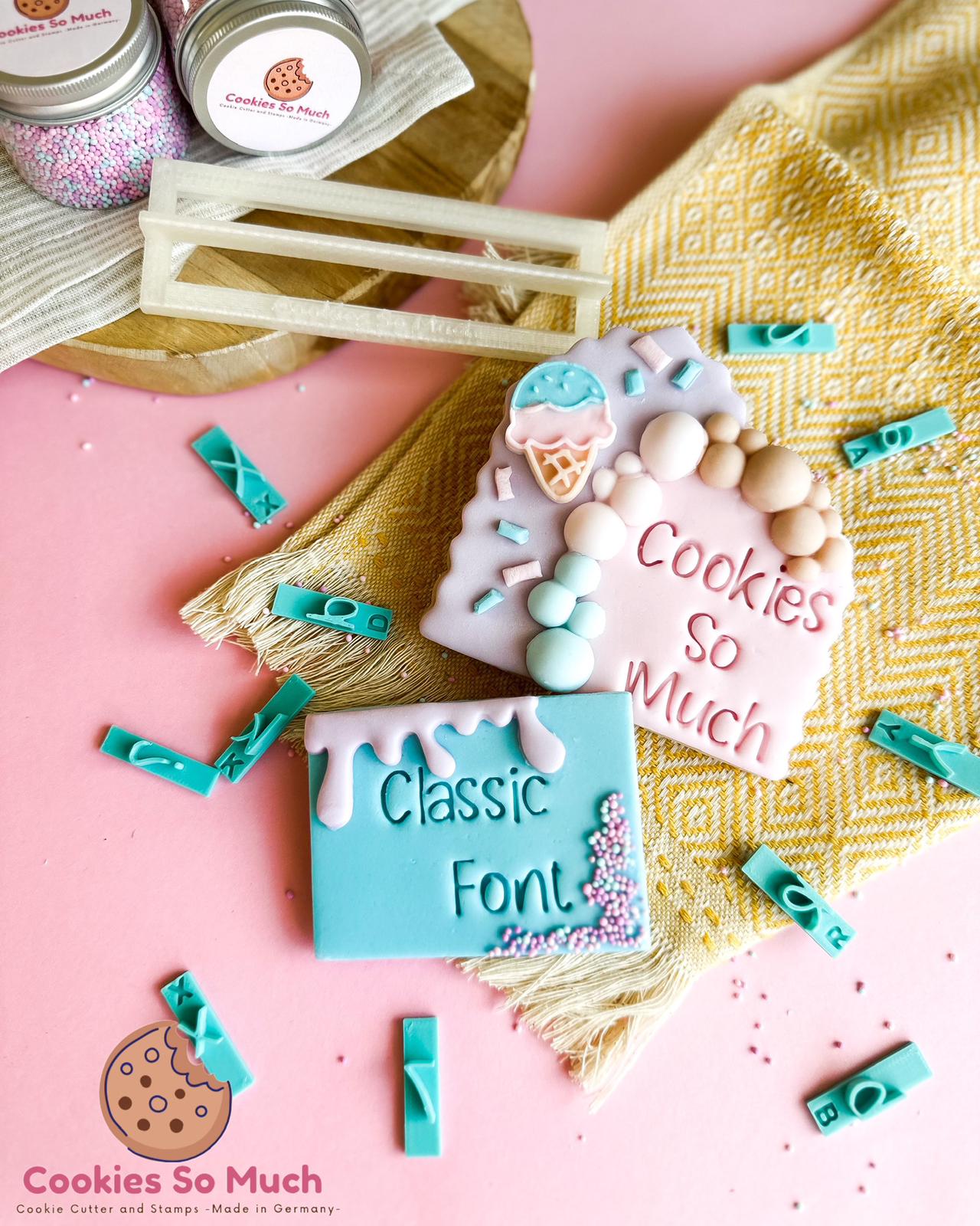 Classic Schriftart Set