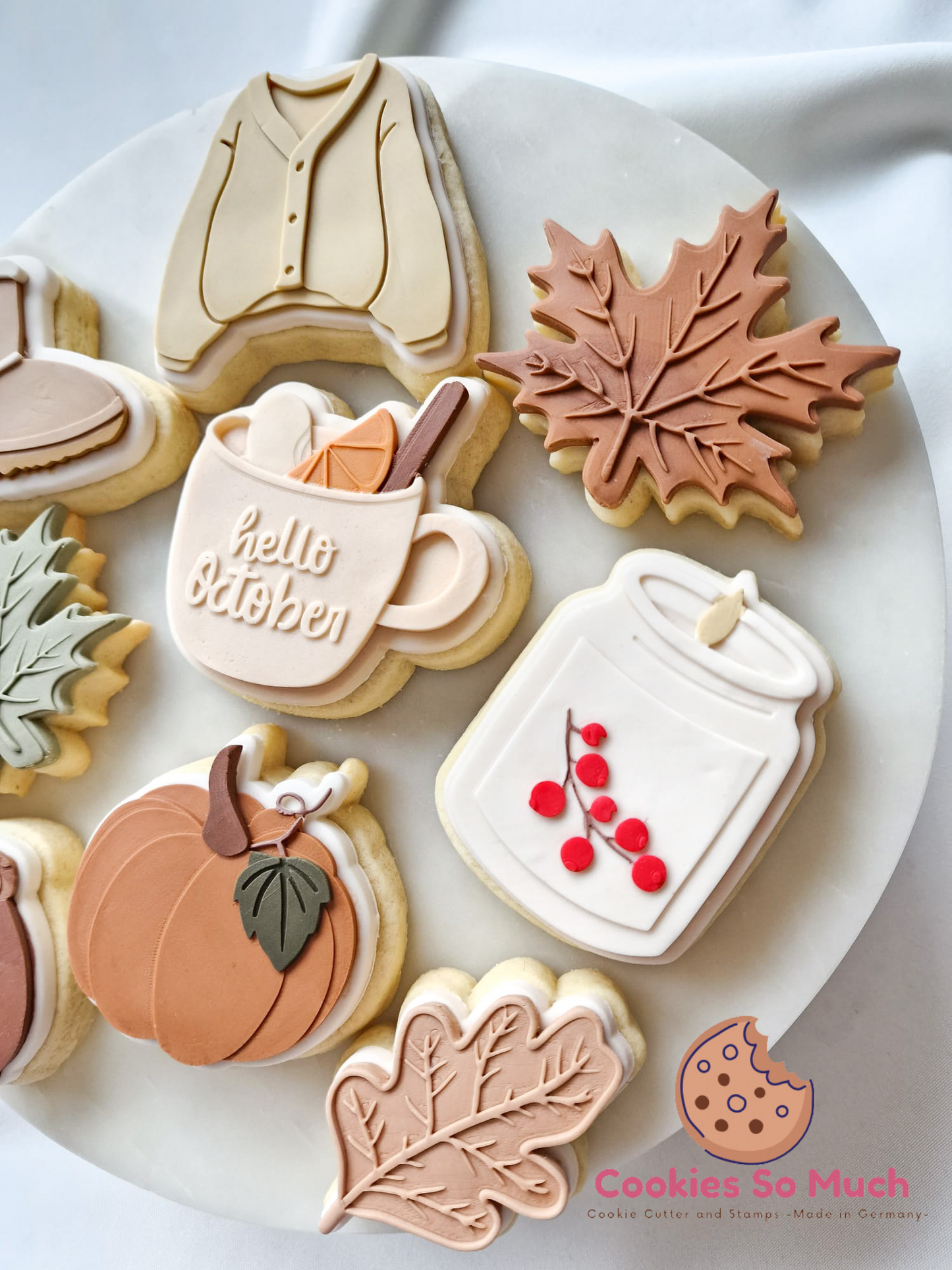 Ahorn blatt debosser und ausstecher