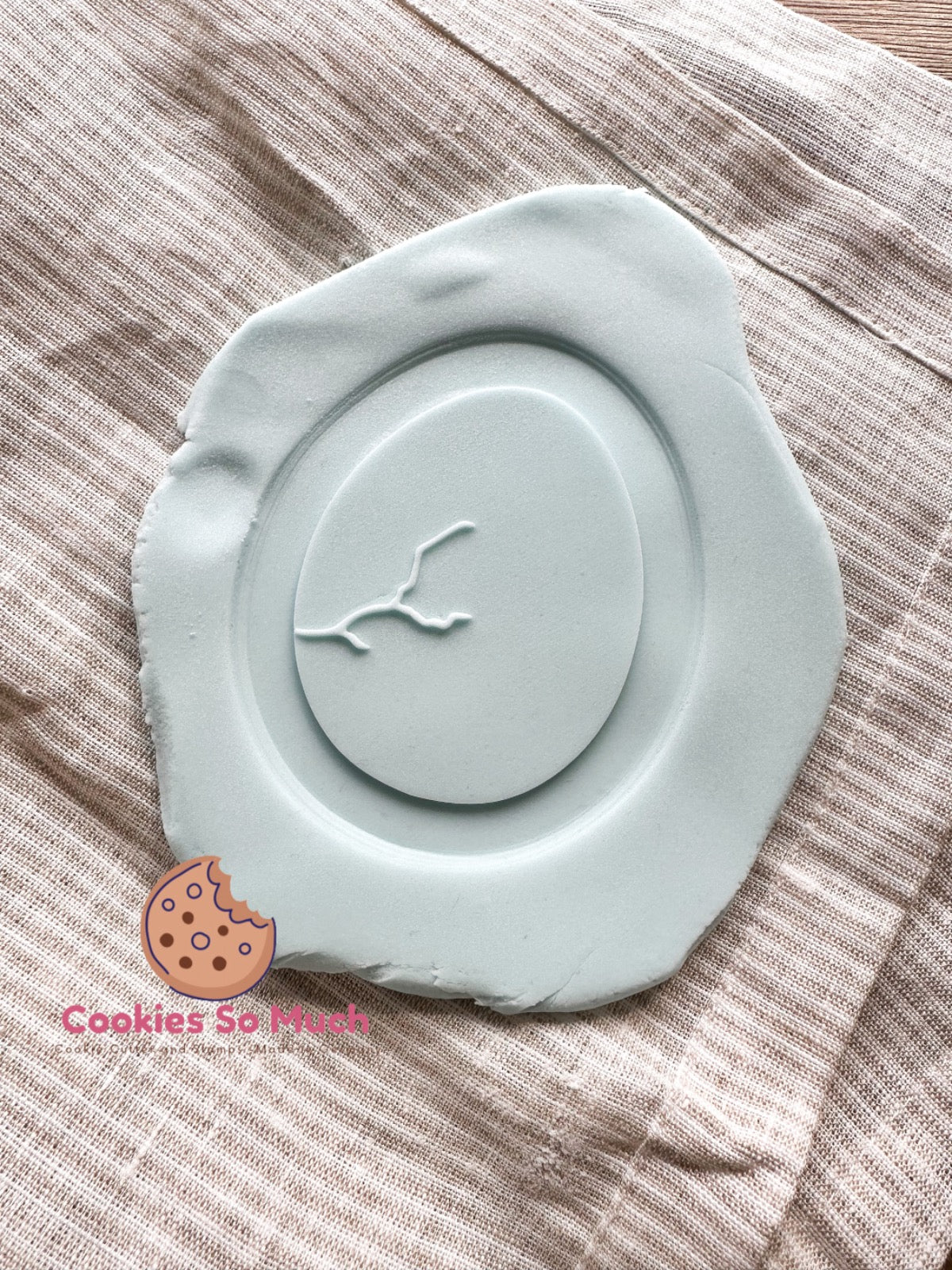 Dinosaurier Fußabdruck stempel