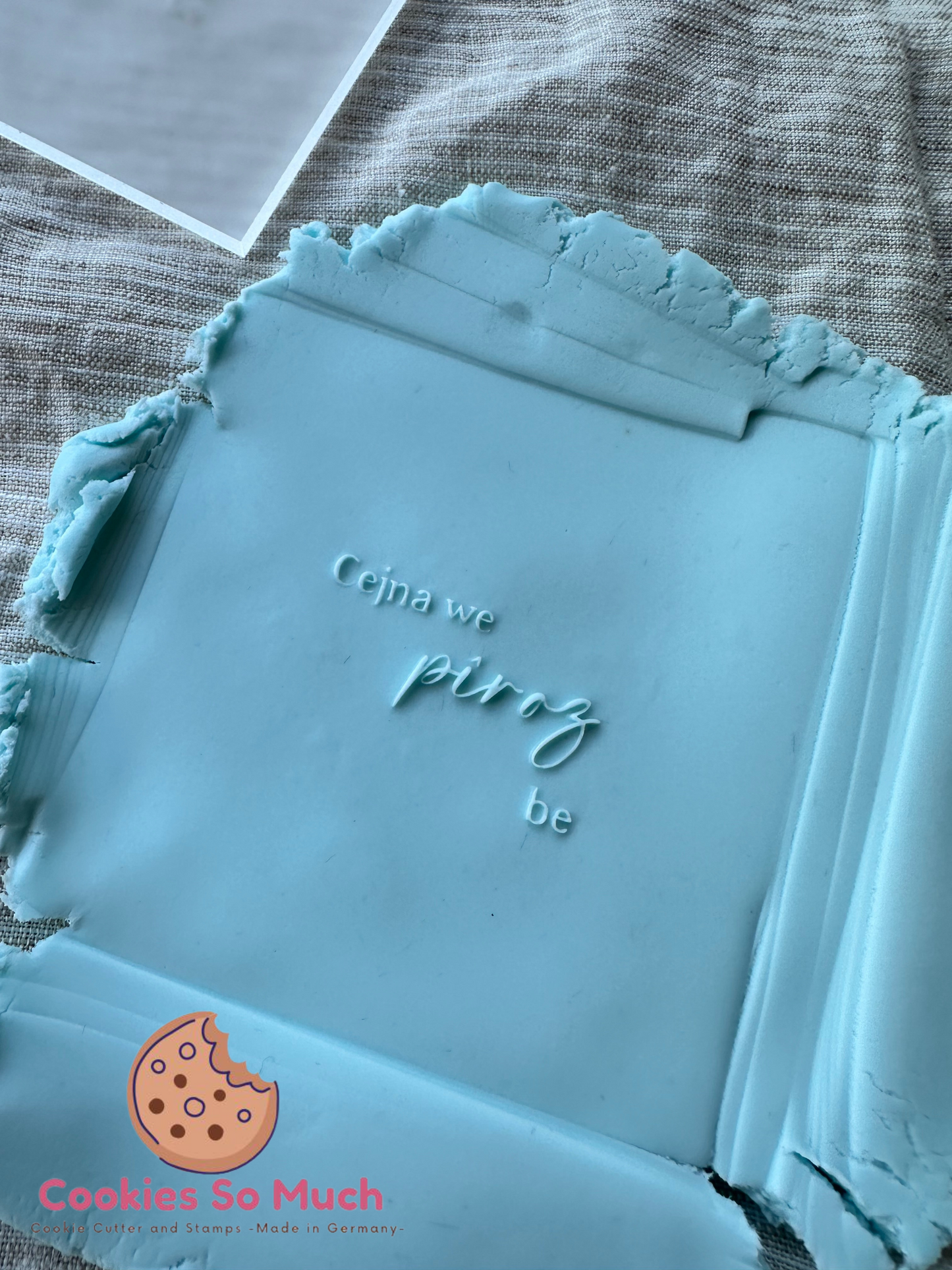 Cejna we piroz be acryl Debosser