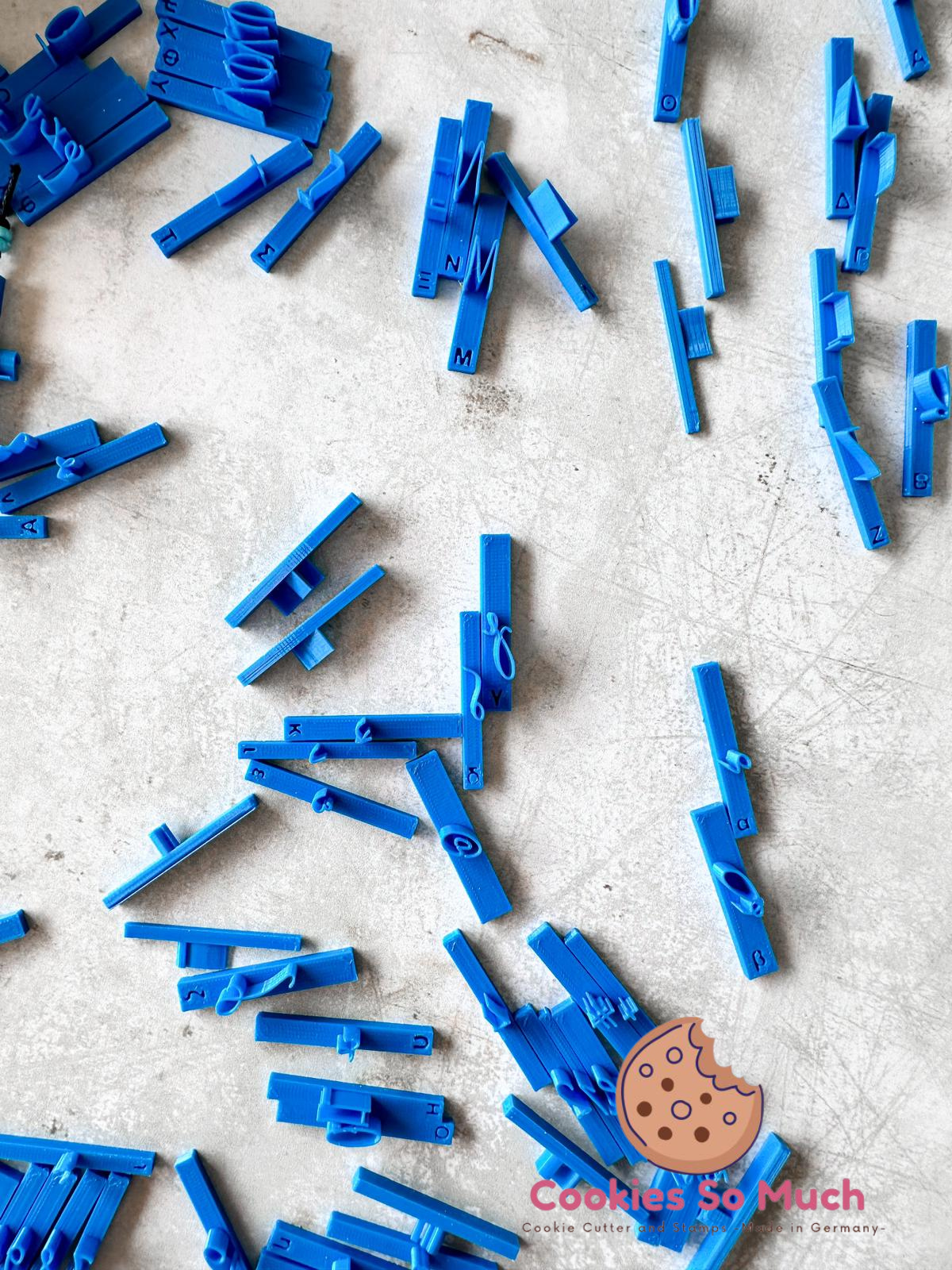 Greek Schriftart Set