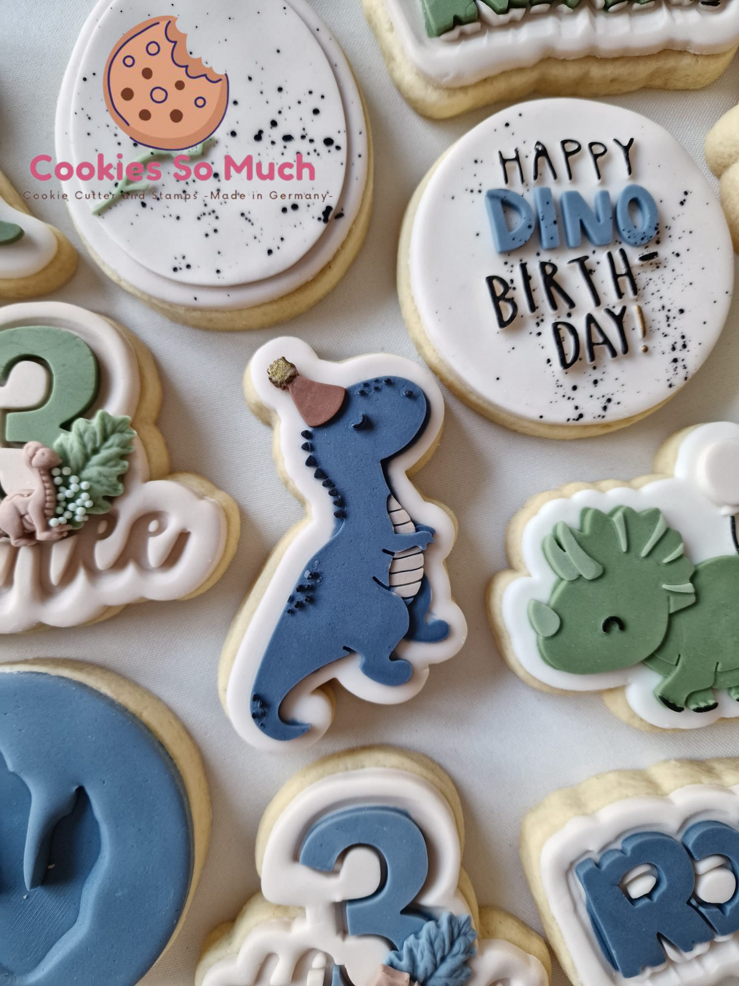 Party Dino Model 1 debosser und ausstecher