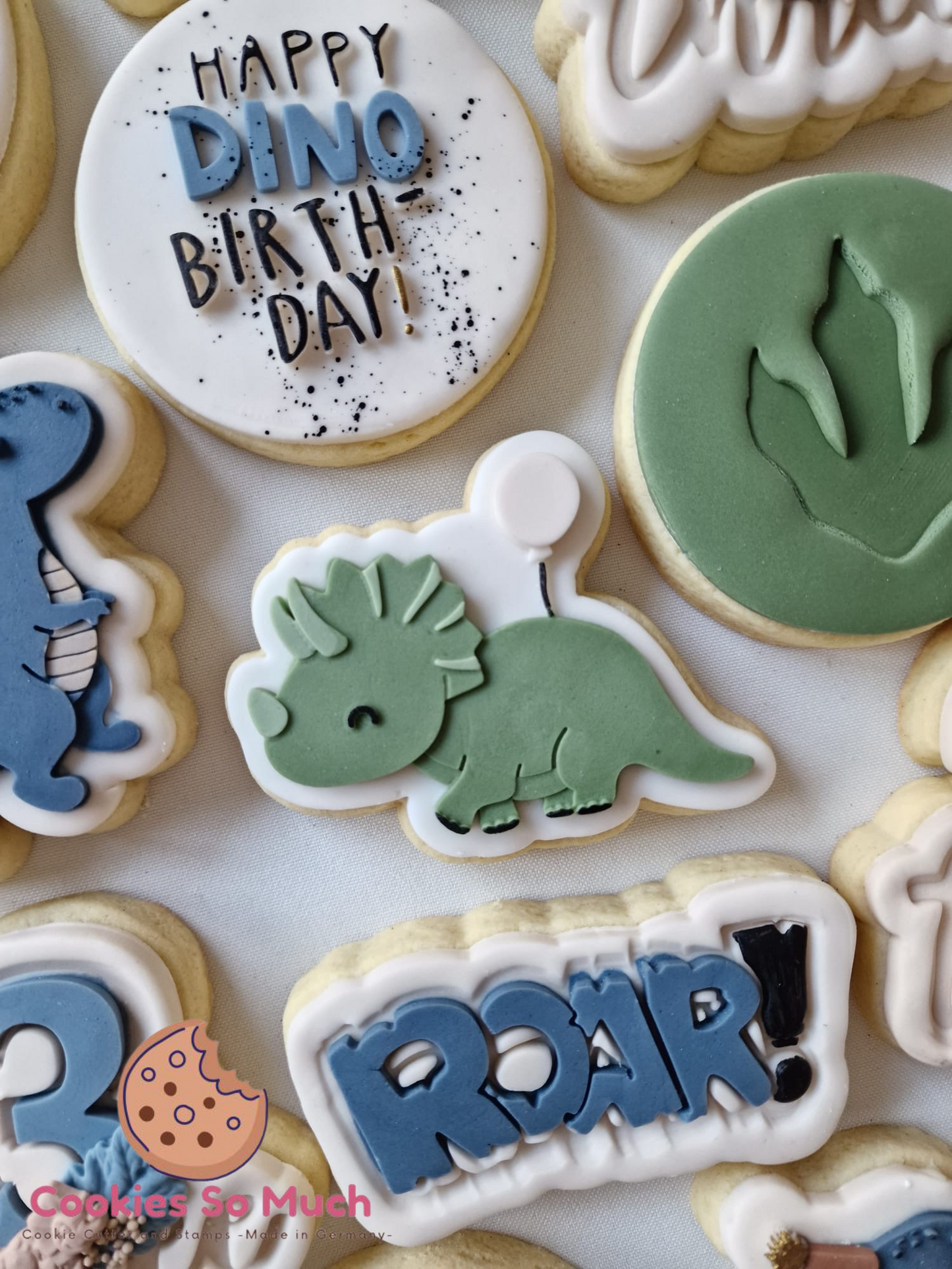 Party Dino Model 2 debosser und ausstecher