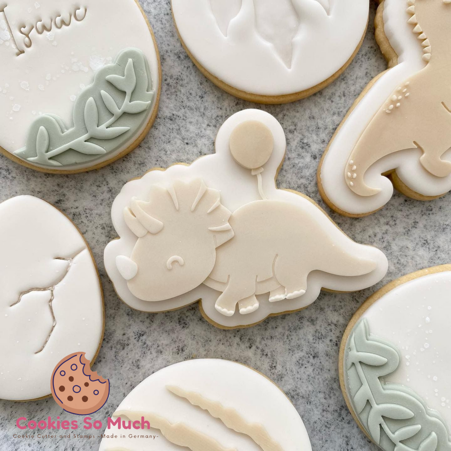 Party Dino Model 2 debosser und ausstecher