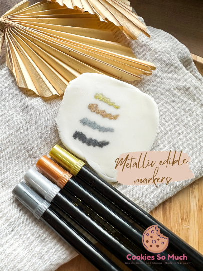 Essbare Metallmarker