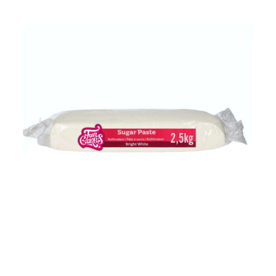 Funcakes Rollfondant Bright White - 2,5kg