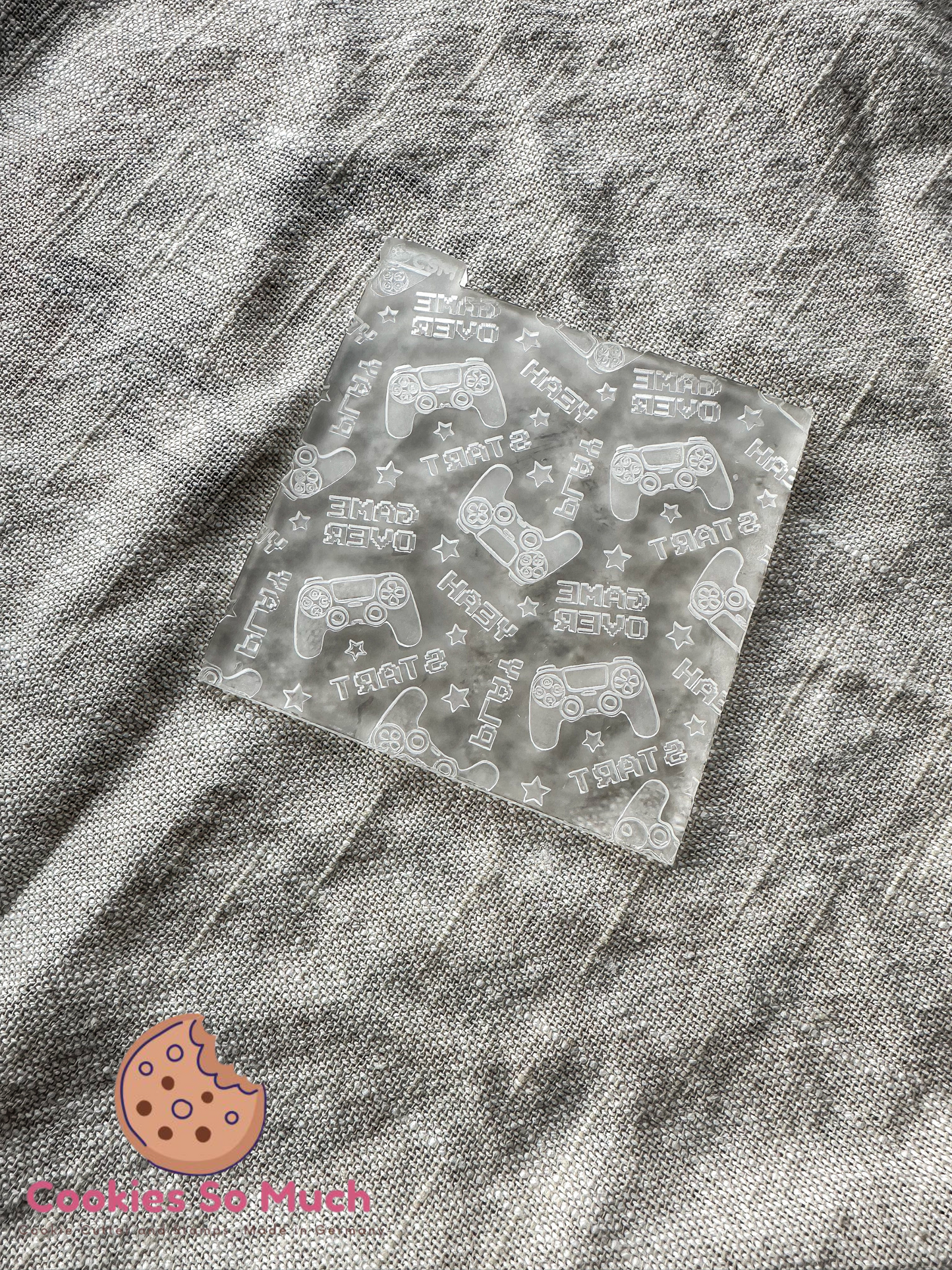 Gaming Muster acryl debosser