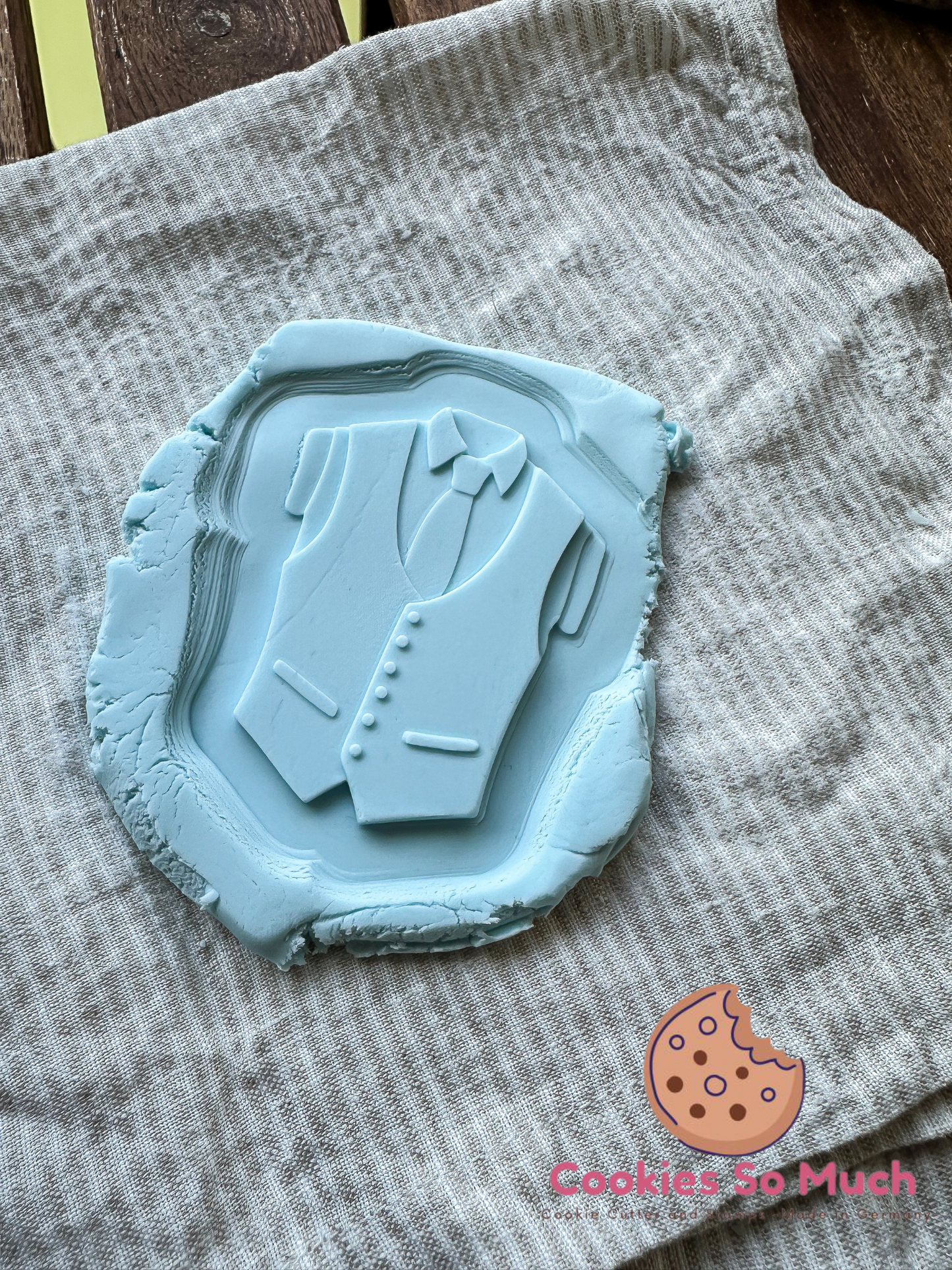 Gentleman Weste debosser und ausstecher