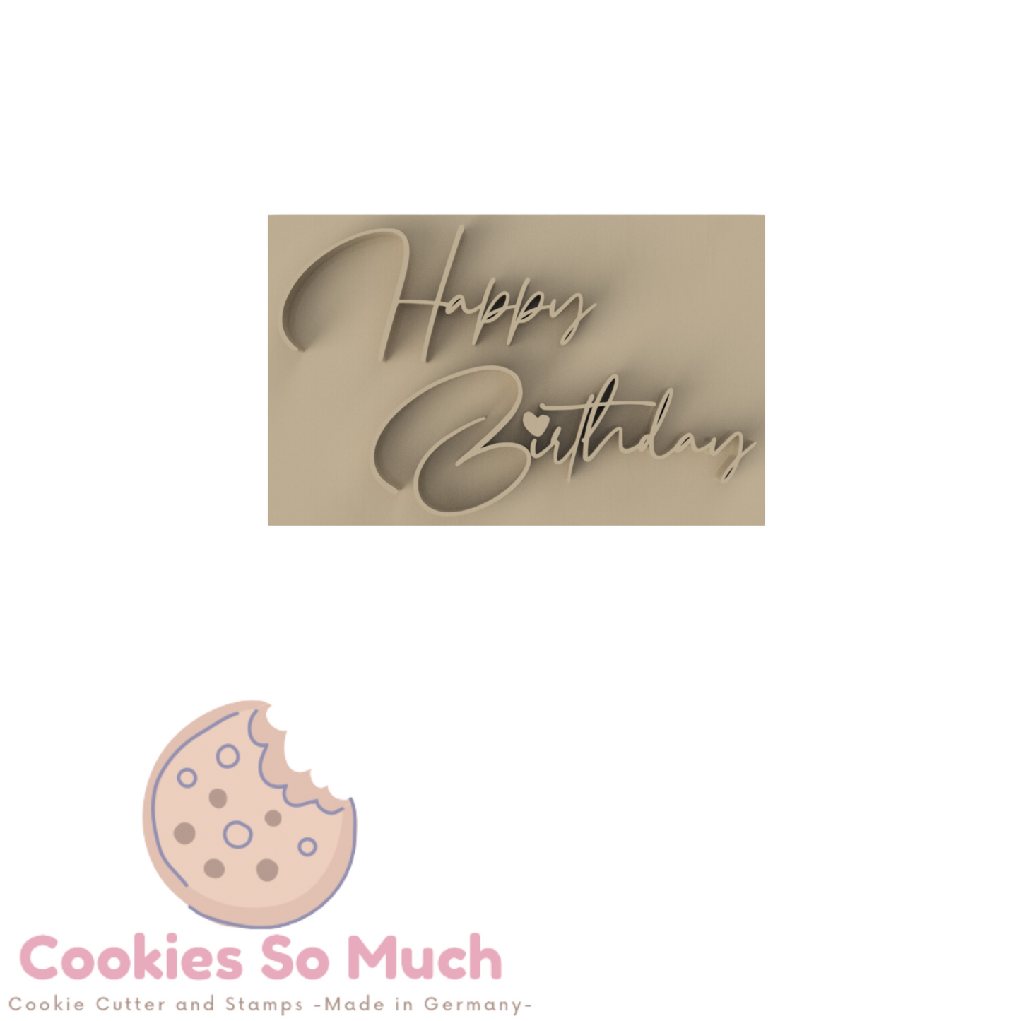 Happy Birthday Model 2 Stempel