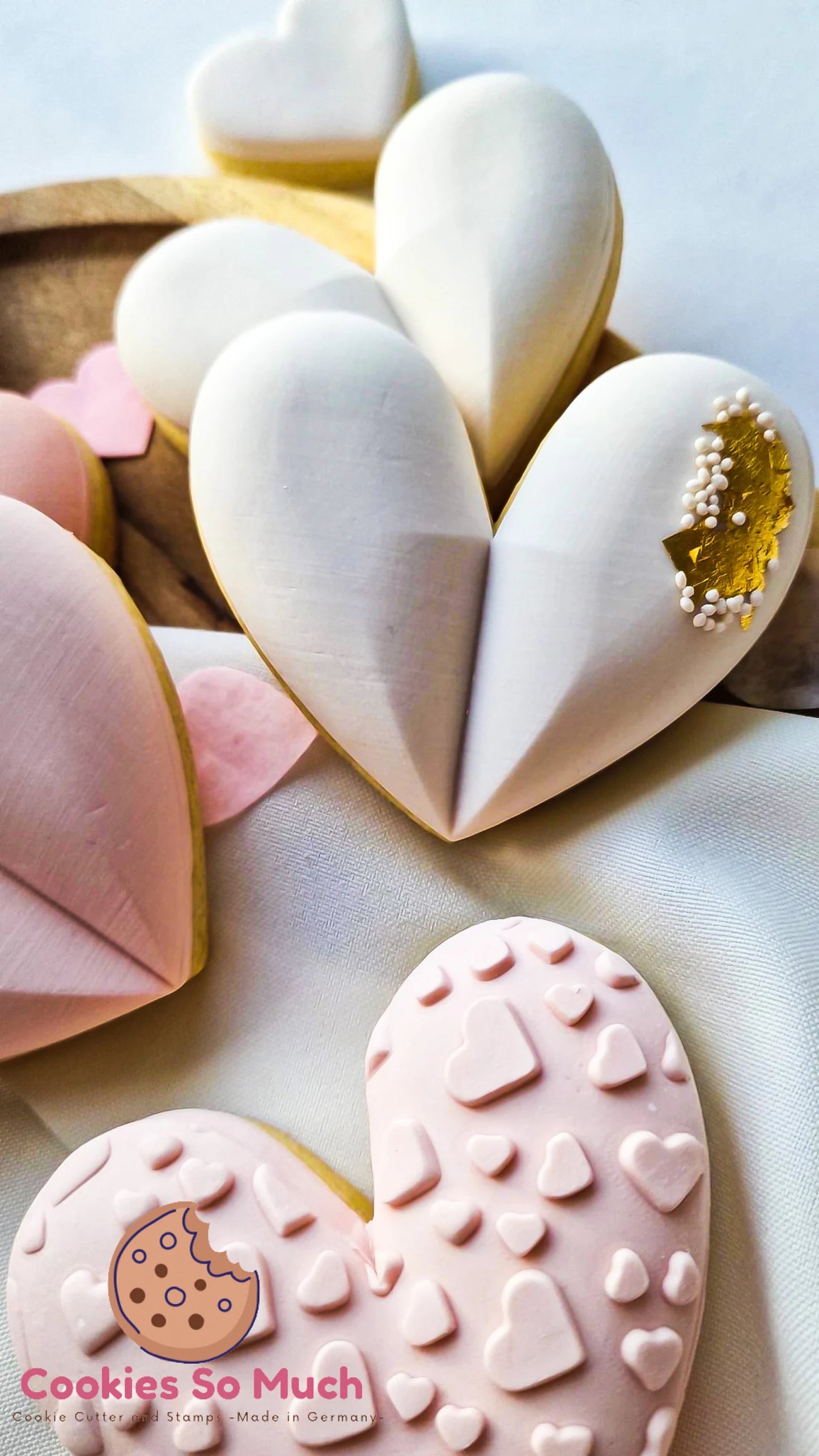 Herz Muster Model 2 acyrl