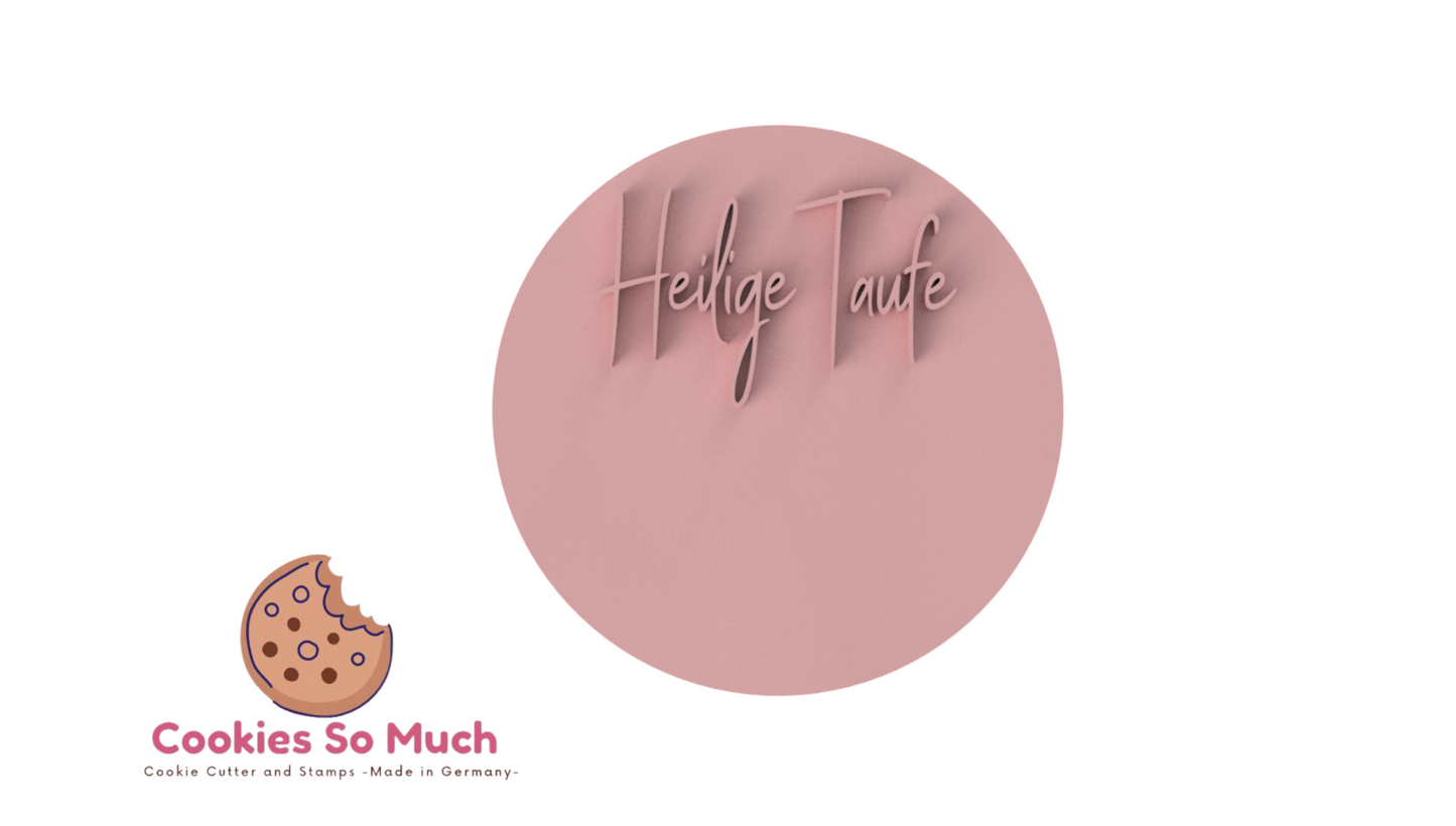 Heilige Taufe Stempel