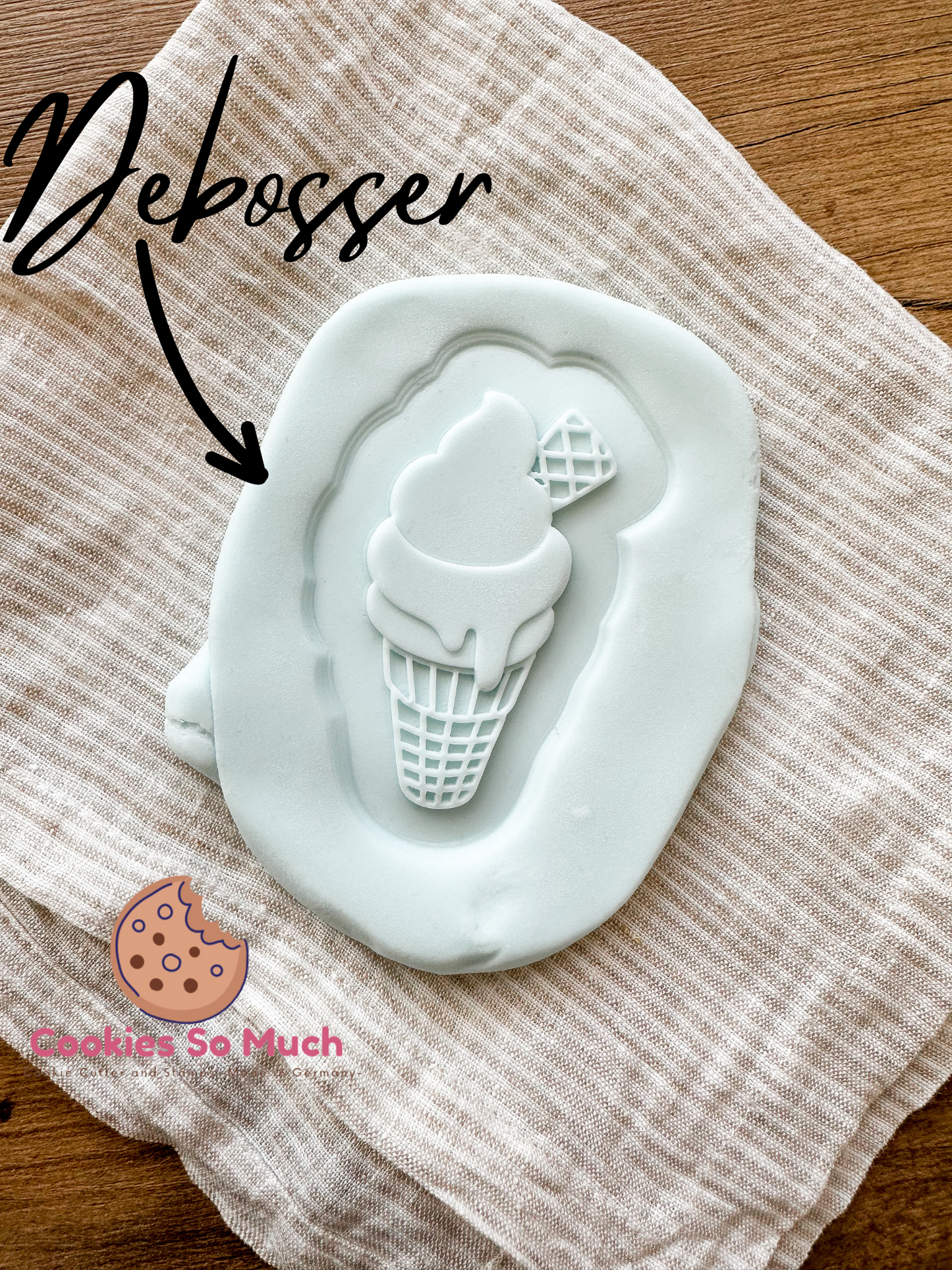 Eiscreme Model 2 debosser und ausstecher
