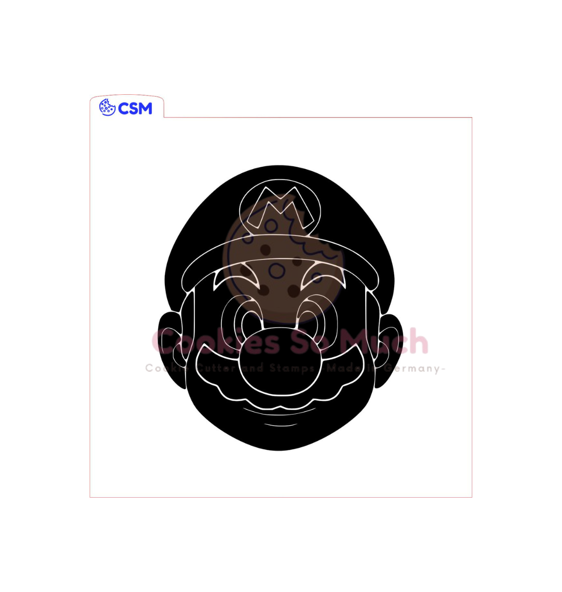 Mario acryl debosser + ausstecher