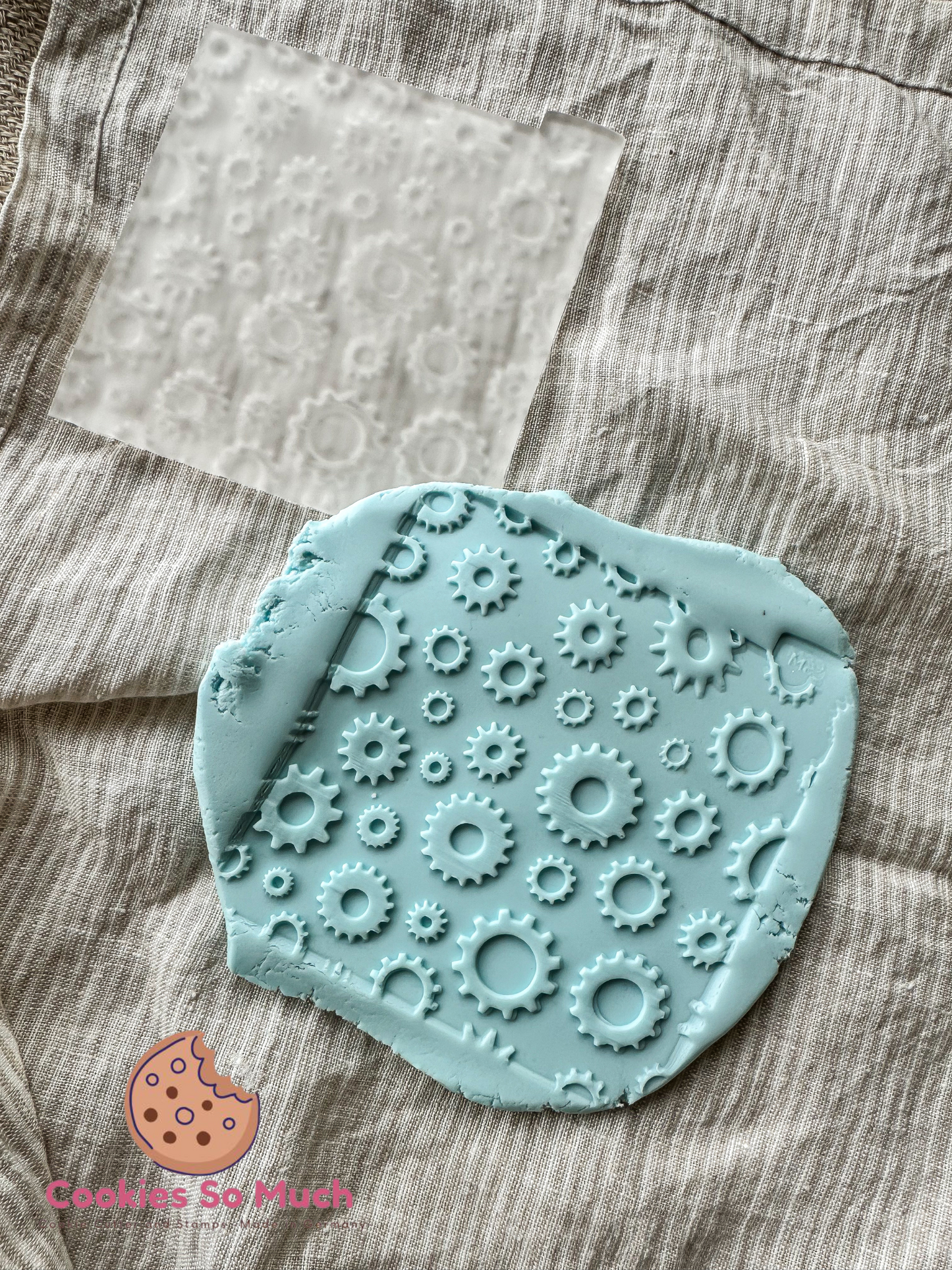 Zahlenrad Muster acryl