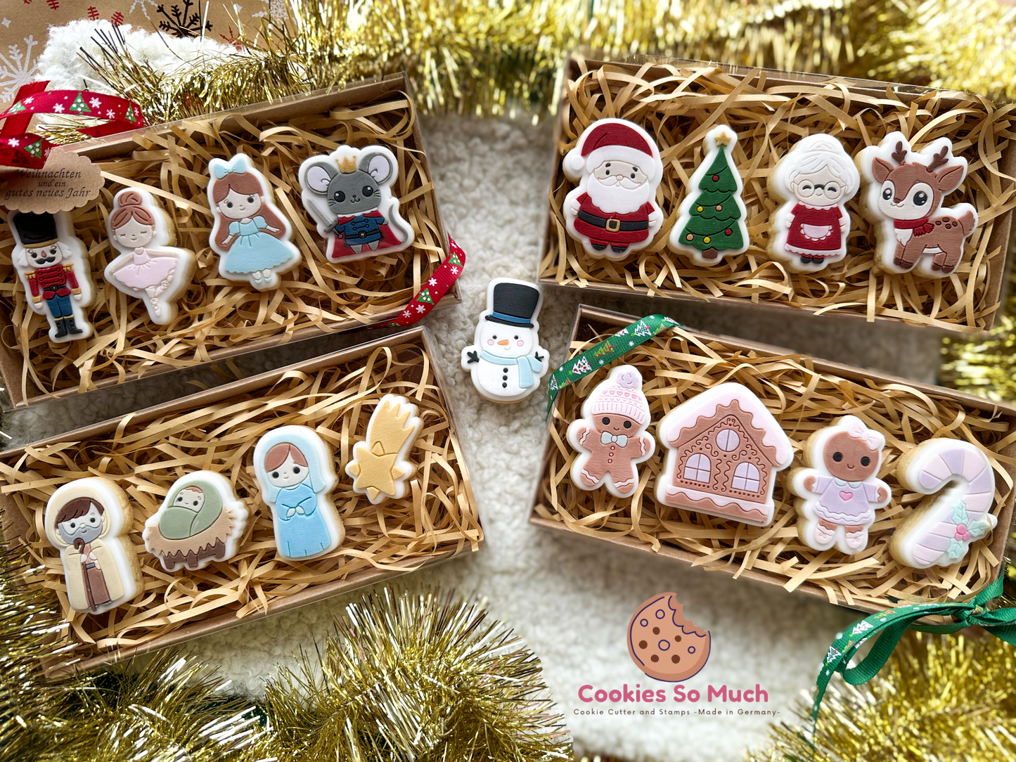 Zuckerstange debosser und ausstecher