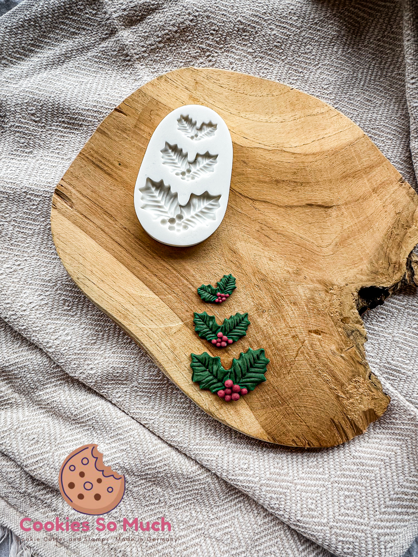 Mistelzweig Silikonform