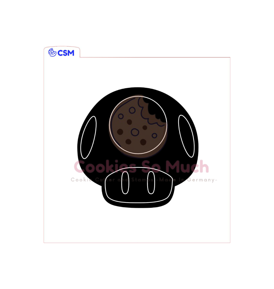 Mario acryl debosser + ausstecher