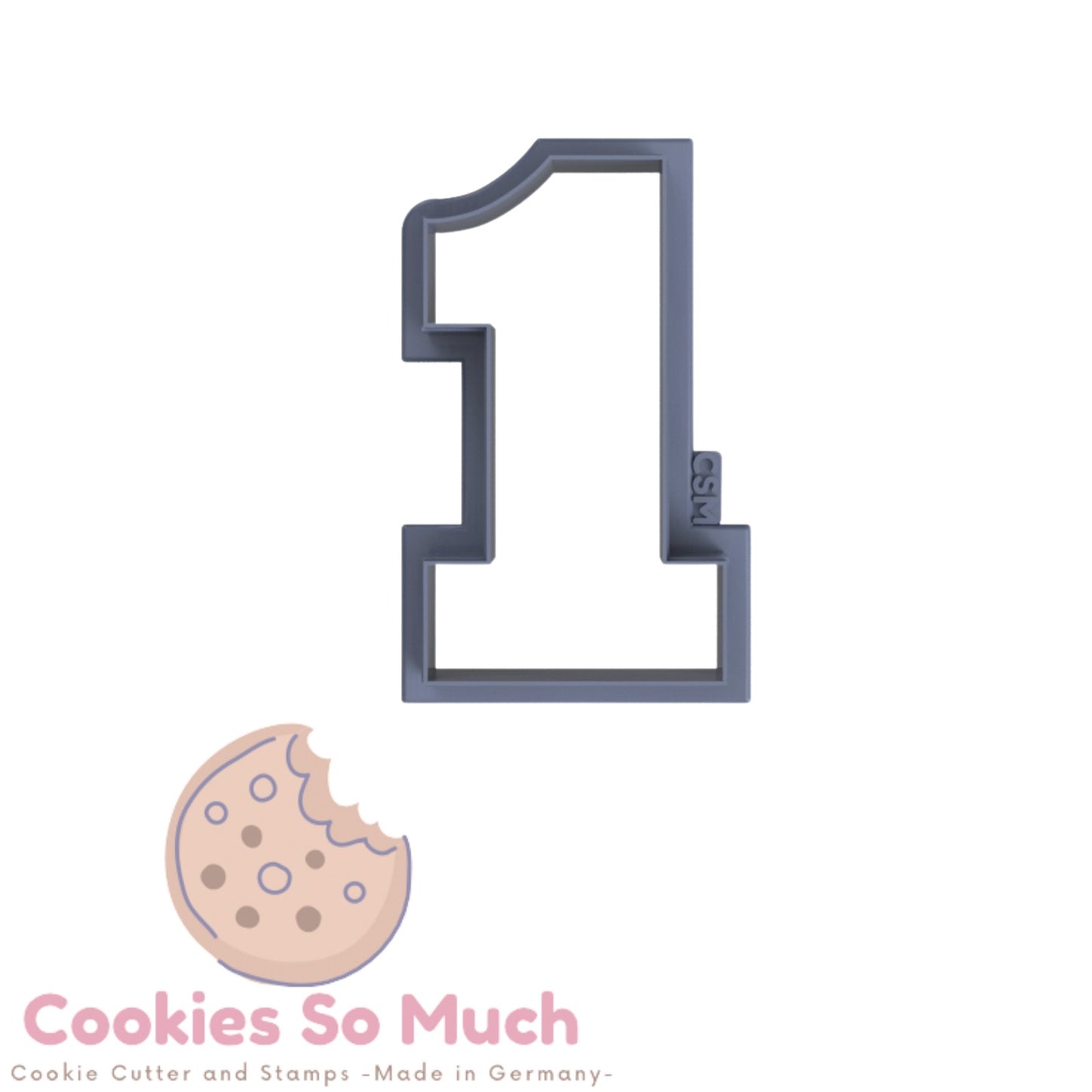 Zahl 1 Model 2 Ausstecher