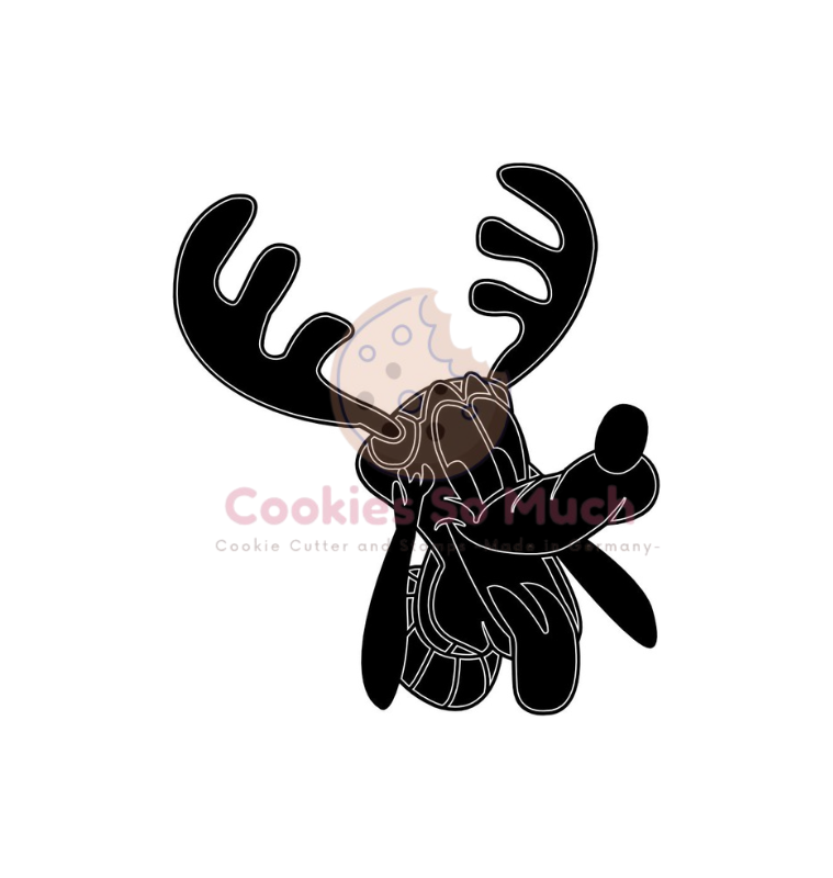 Mickey Weihnachtsedition acryl debosser + ausstecher