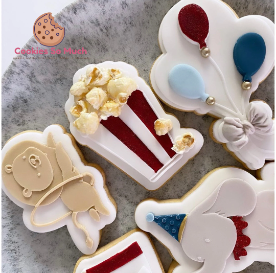 Popcorn debosser und ausstecher