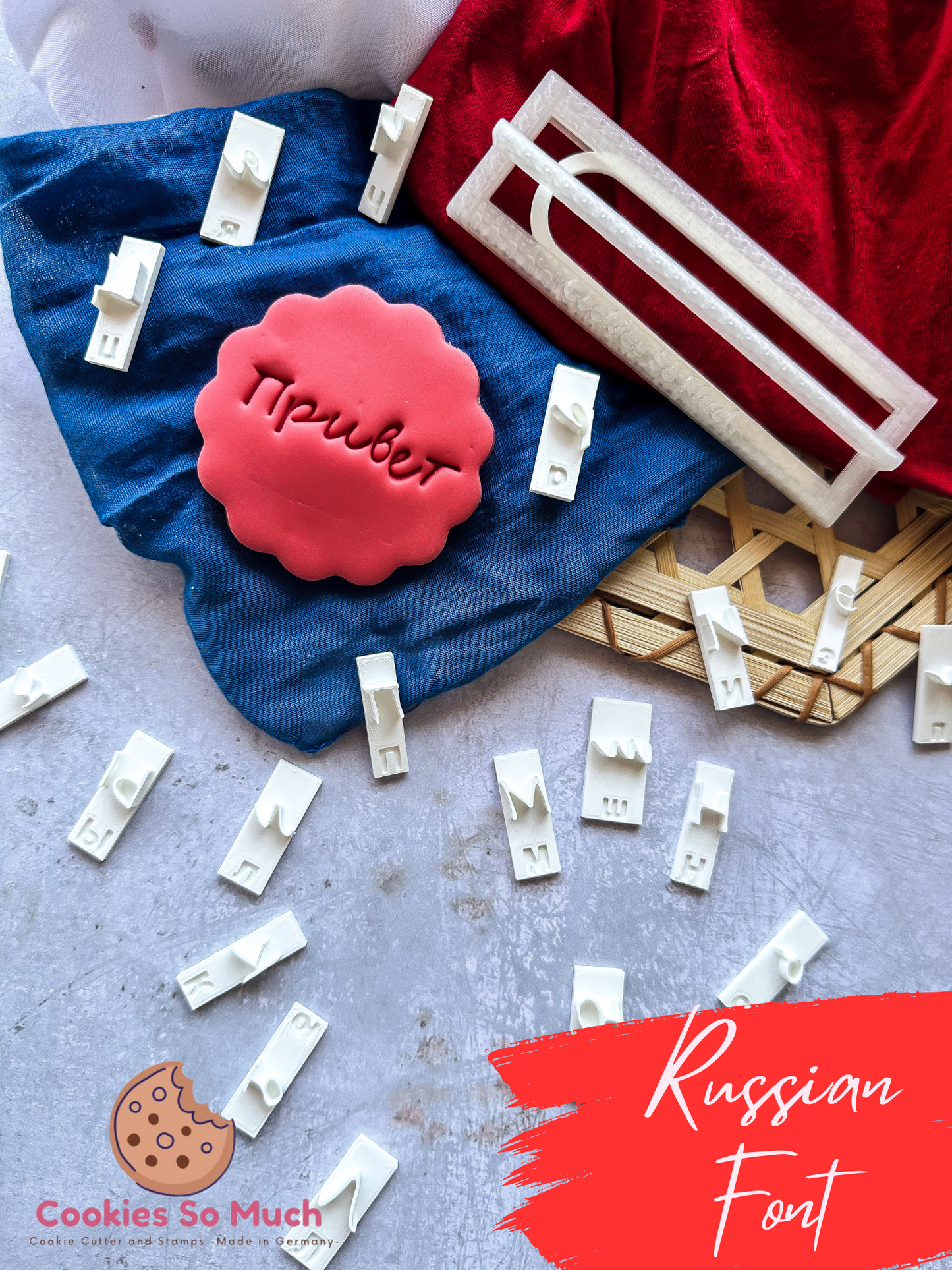 Russian Schriftart Set