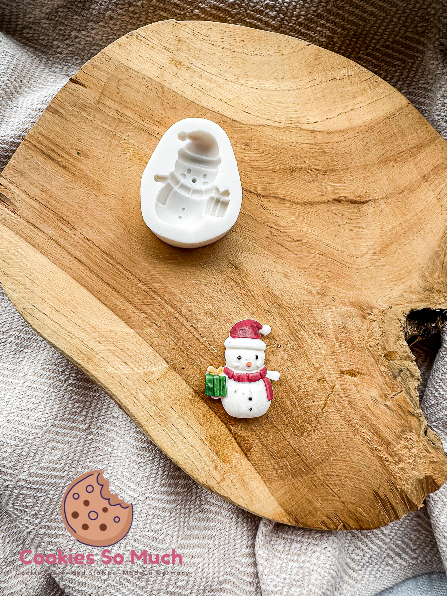 Schneemann Silikonform