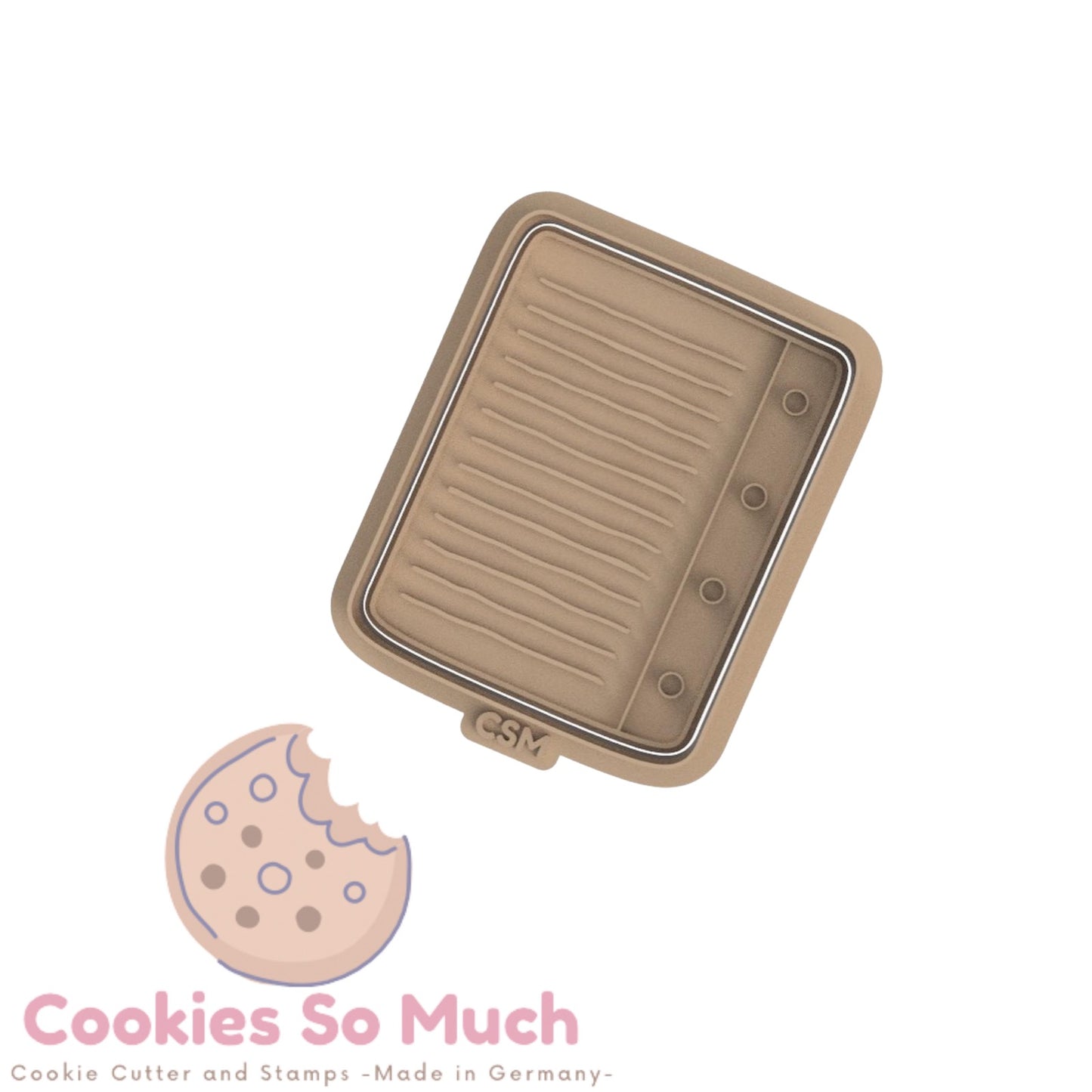 Schul Notizblock Stempel und Ausstecher