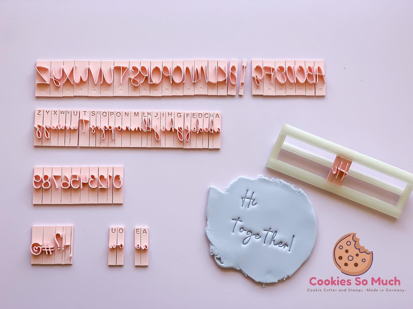 Signature Schriftart Set