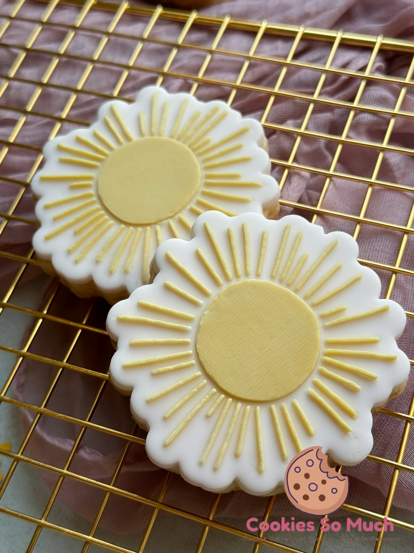 Sonne acryl debosser und ausstecher