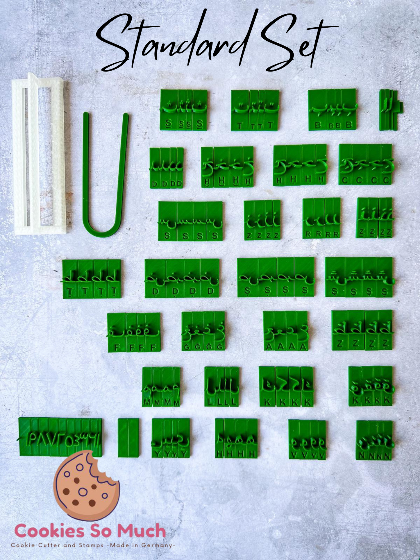 arabic Schriftart Set