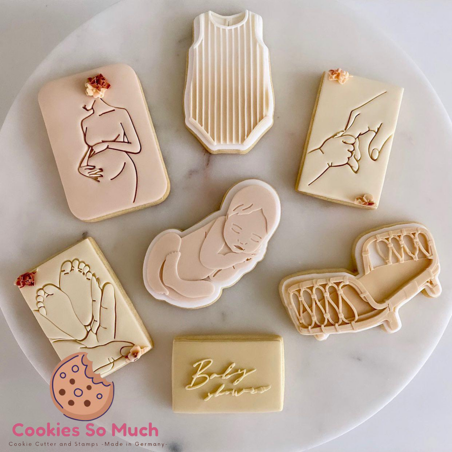 Baby Body Model 1 debosser und ausstecher