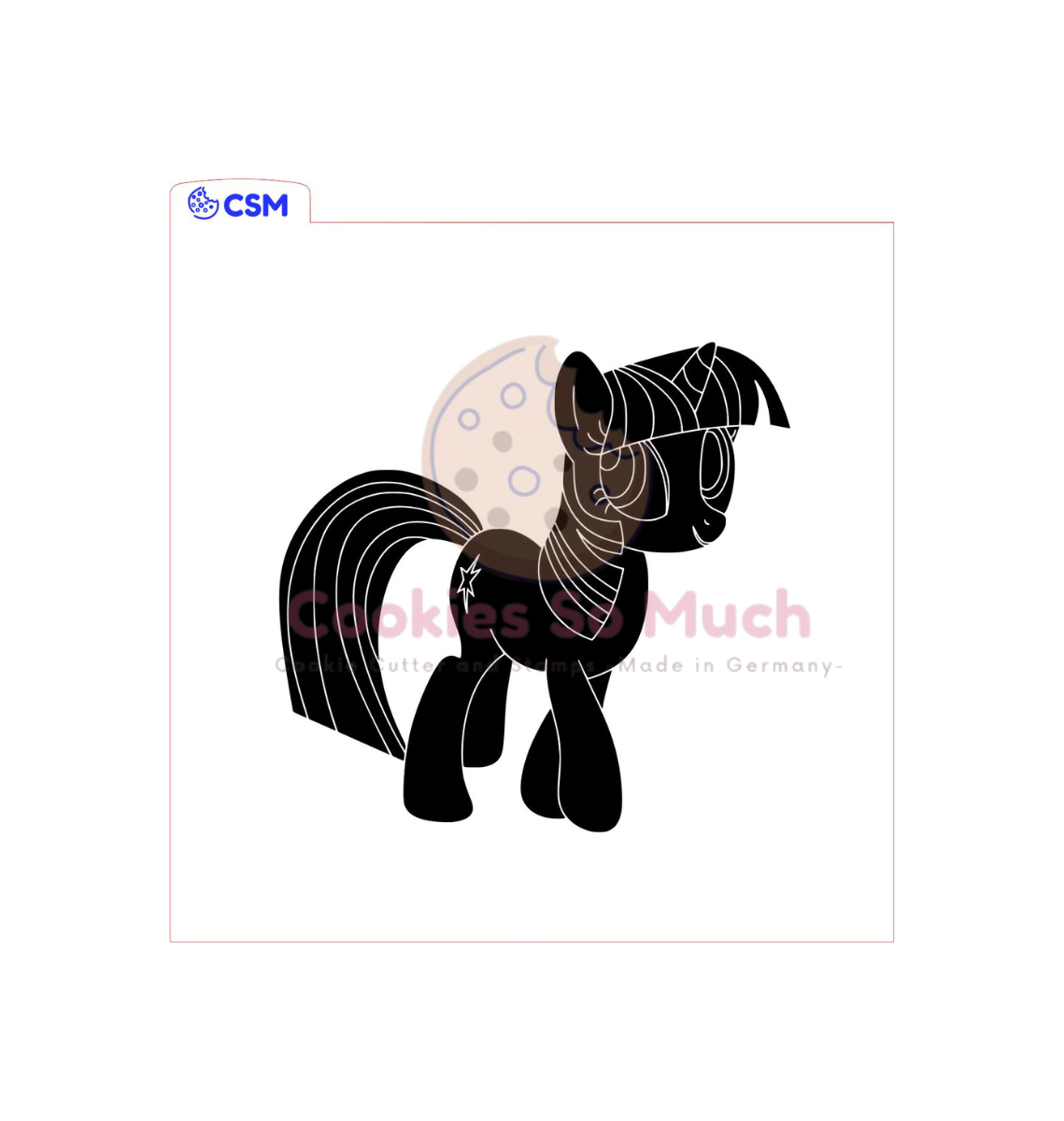 My Pony acryl debosser + ausstecher