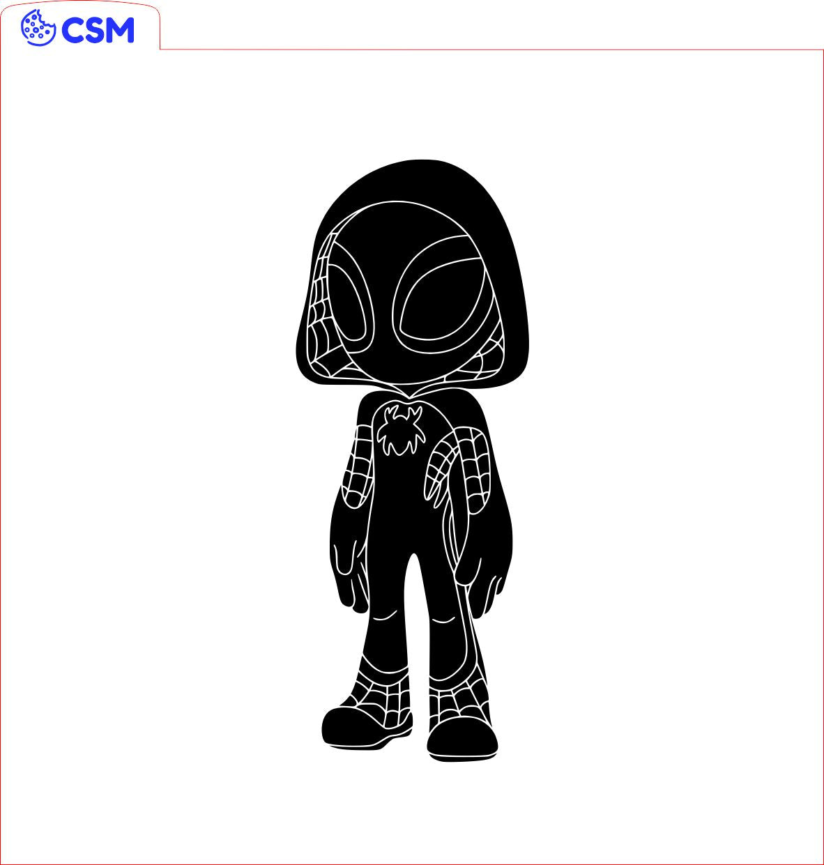 spidey acryl debosser + ausstecher