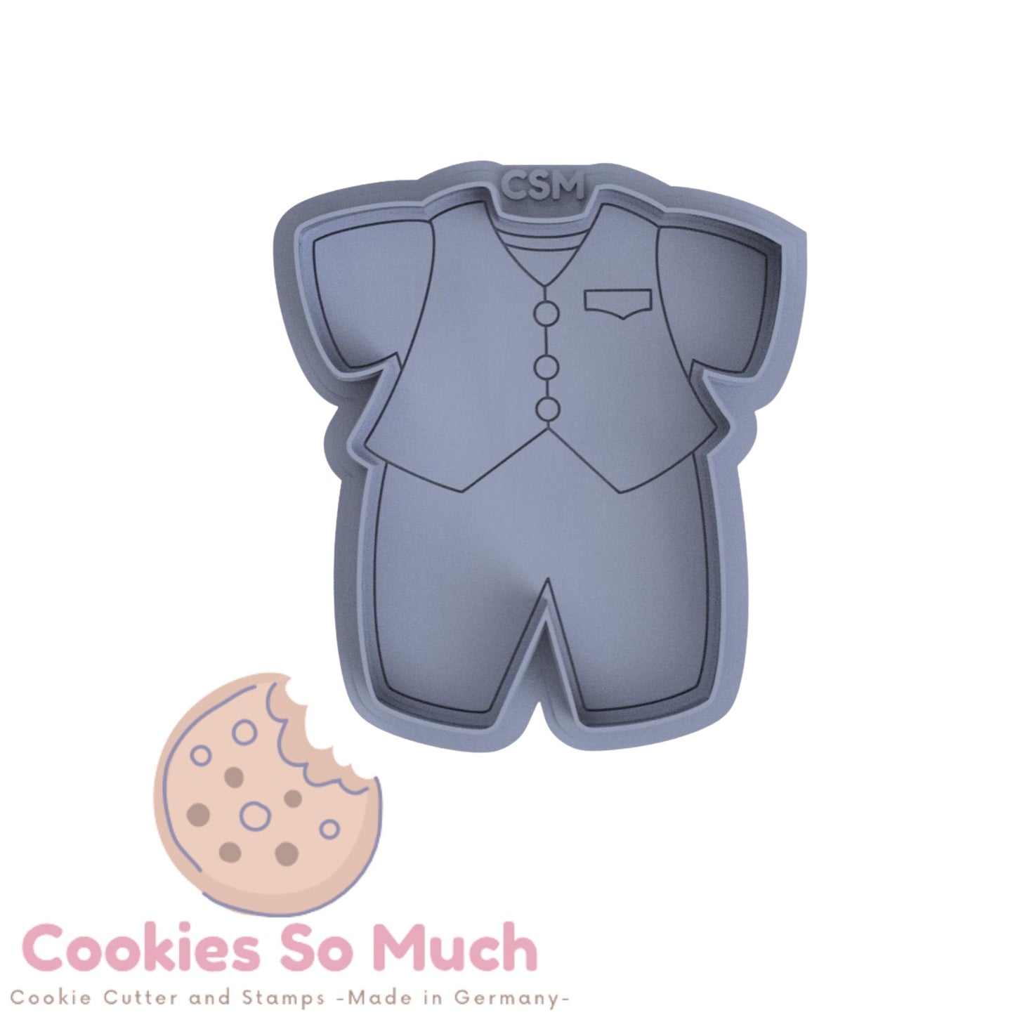 baby jungen anzug debosser und ausstecher