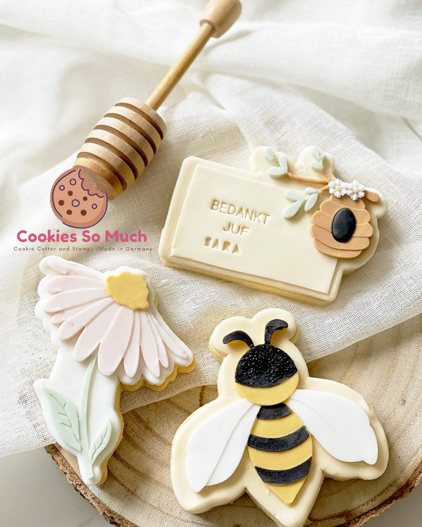 biene debosser und ausstecher