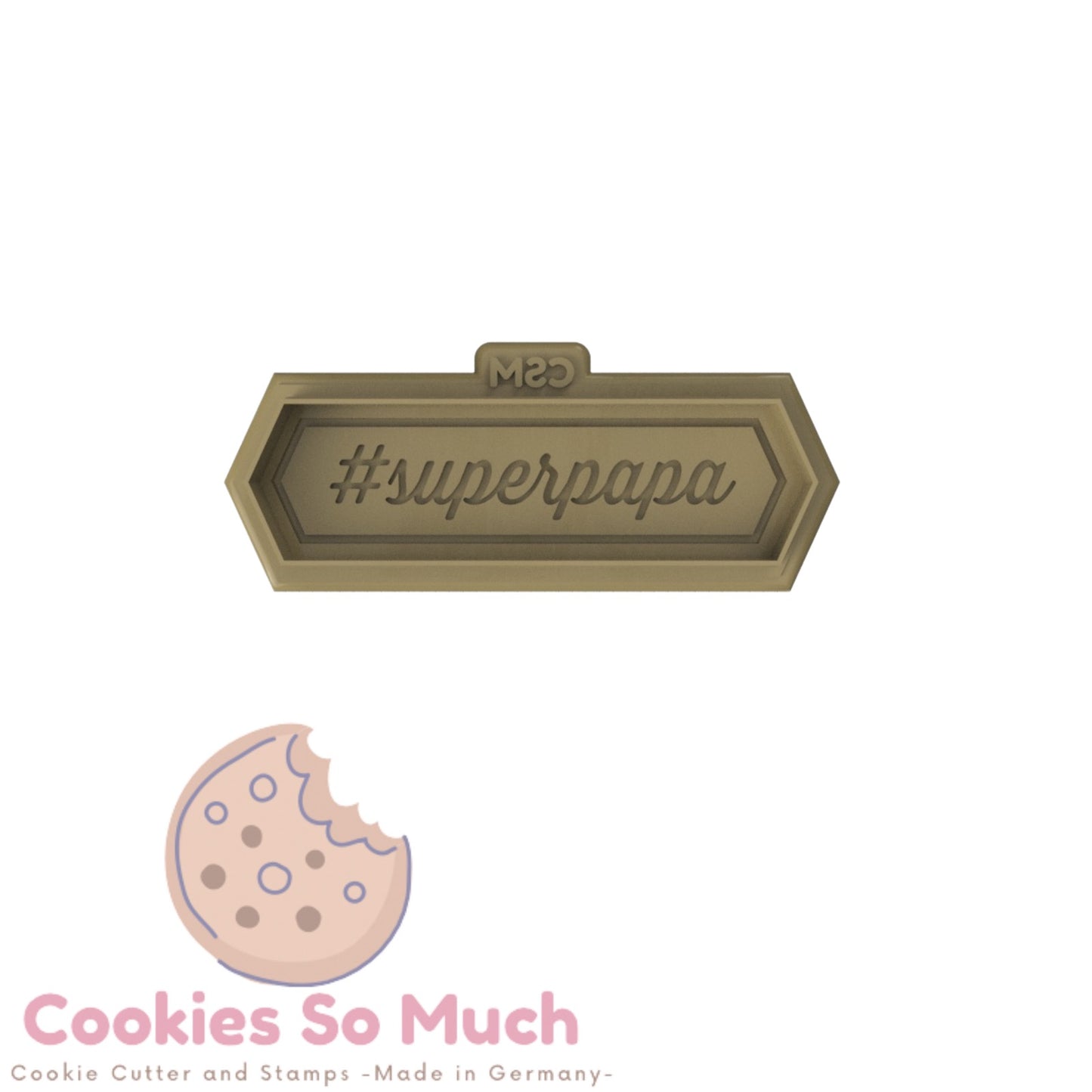 #superpapa Stempel, Debosser & Ausstecher