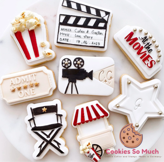 Popcorn debosser und ausstecher